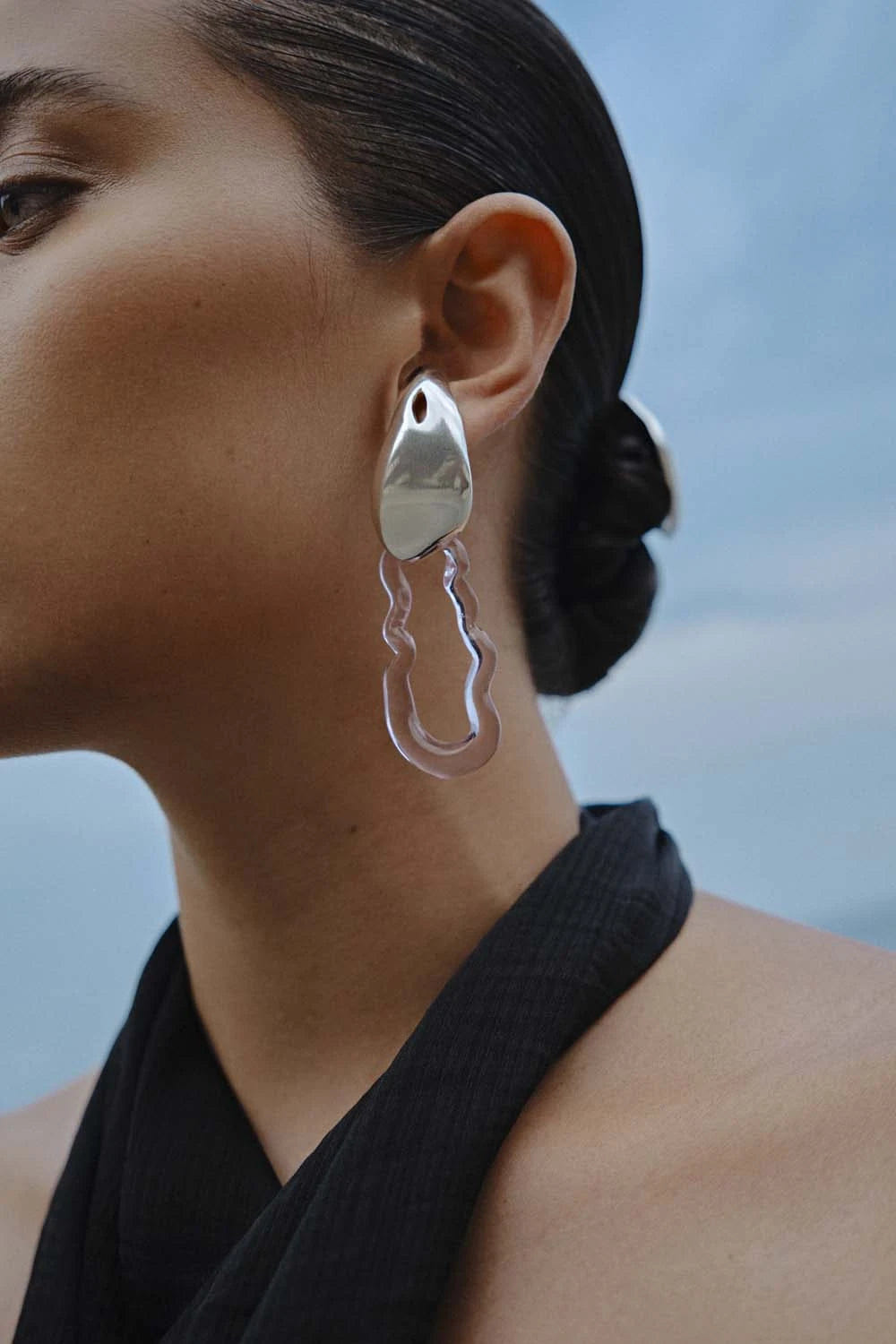 Attila Earrings made by BAOBAB