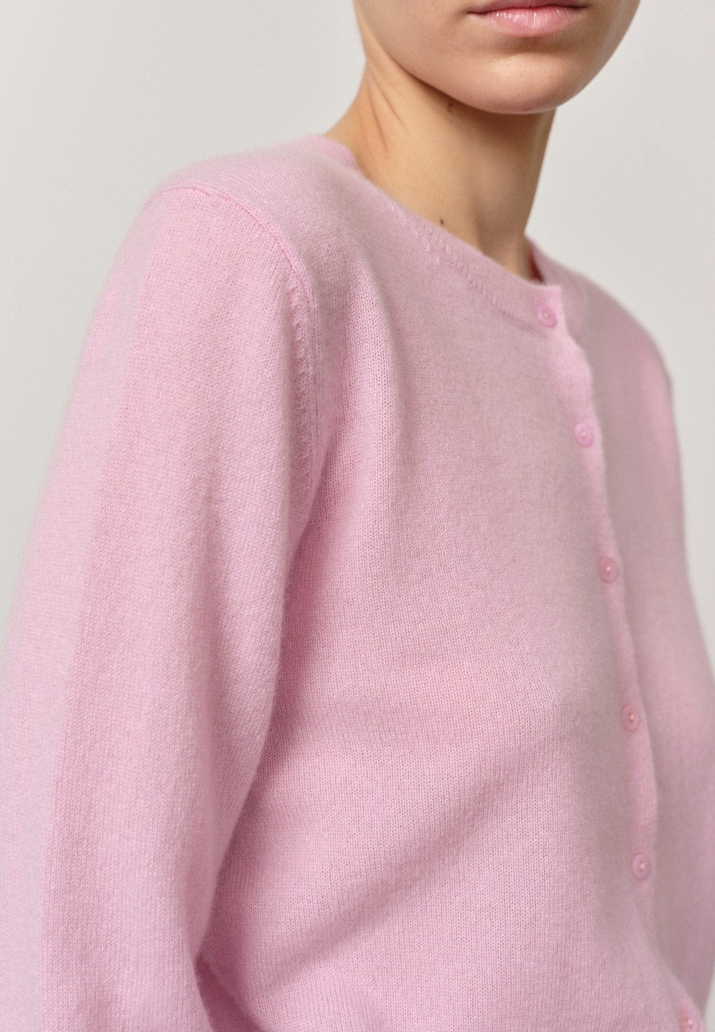 Roselle Knit Cardigan - Bubblegum made by HERSKIND