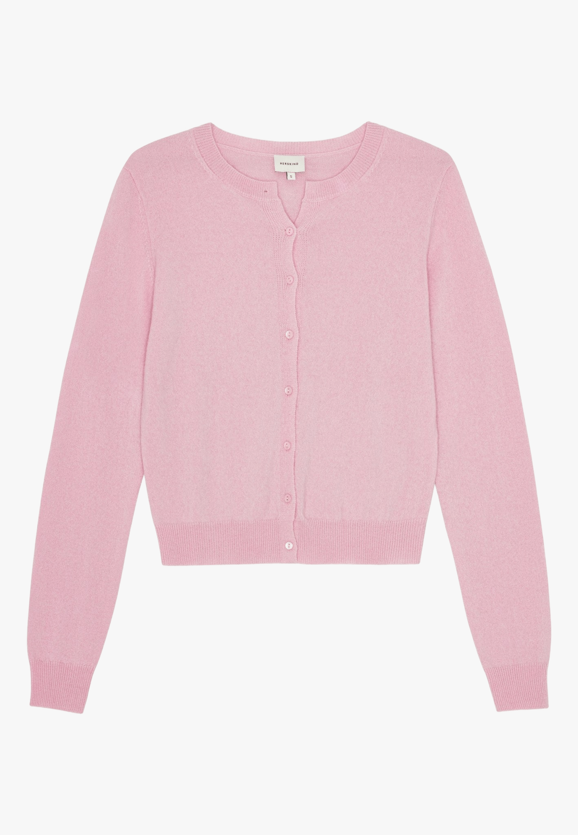 Roselle Knit Cardigan - Bubblegum made by HERSKIND