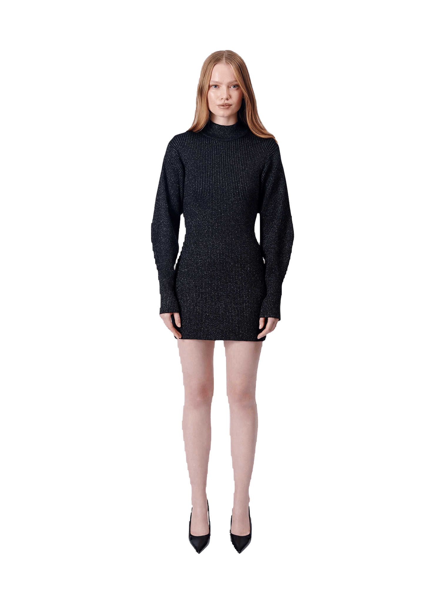 Elliotte Dress in Black made by AÉRYNE