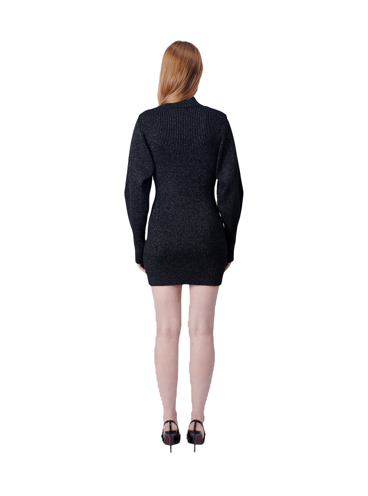 Elliotte Dress in Black made by AÉRYNE