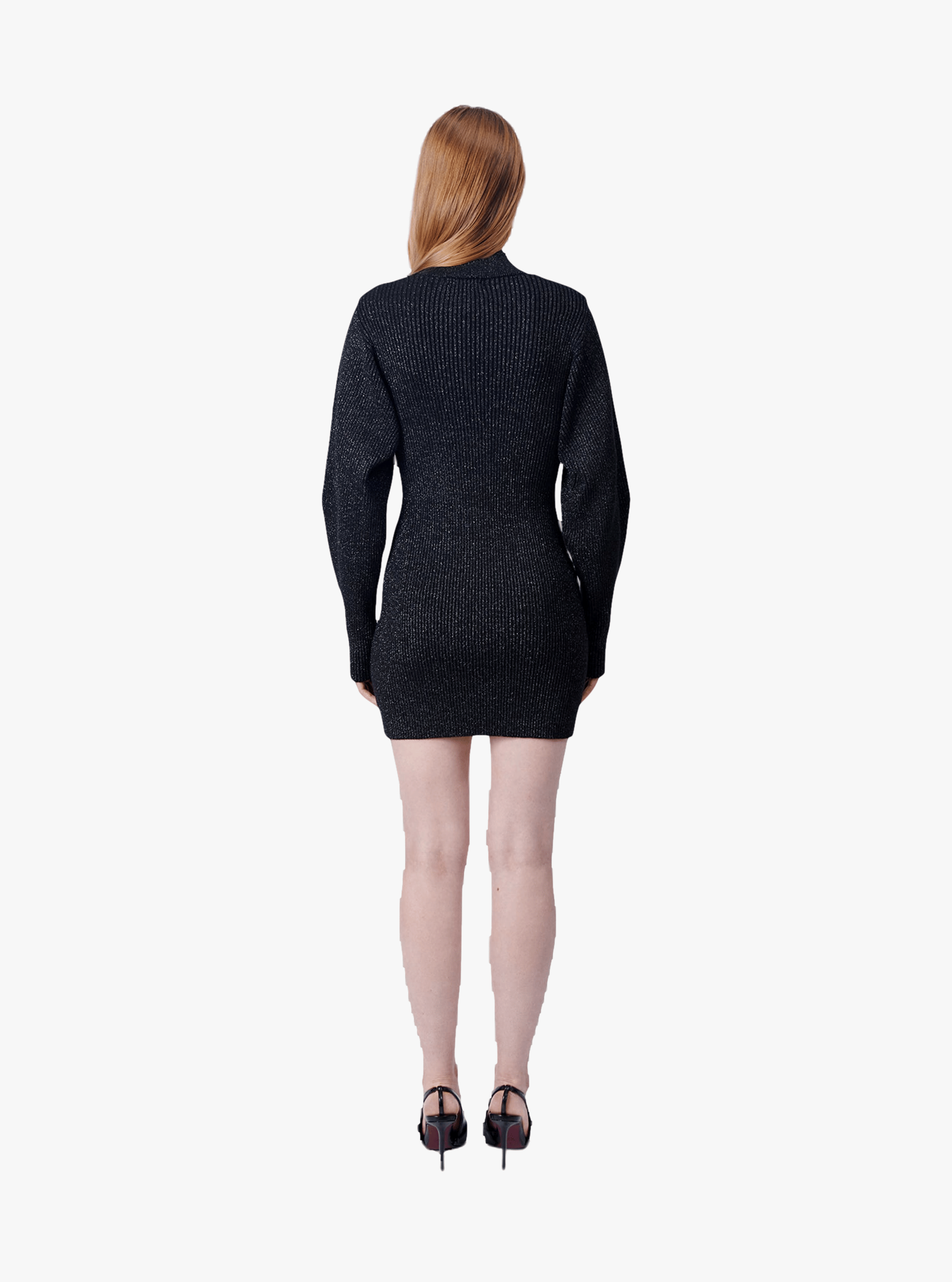 Elliotte Dress in Black made by AÉRYNE