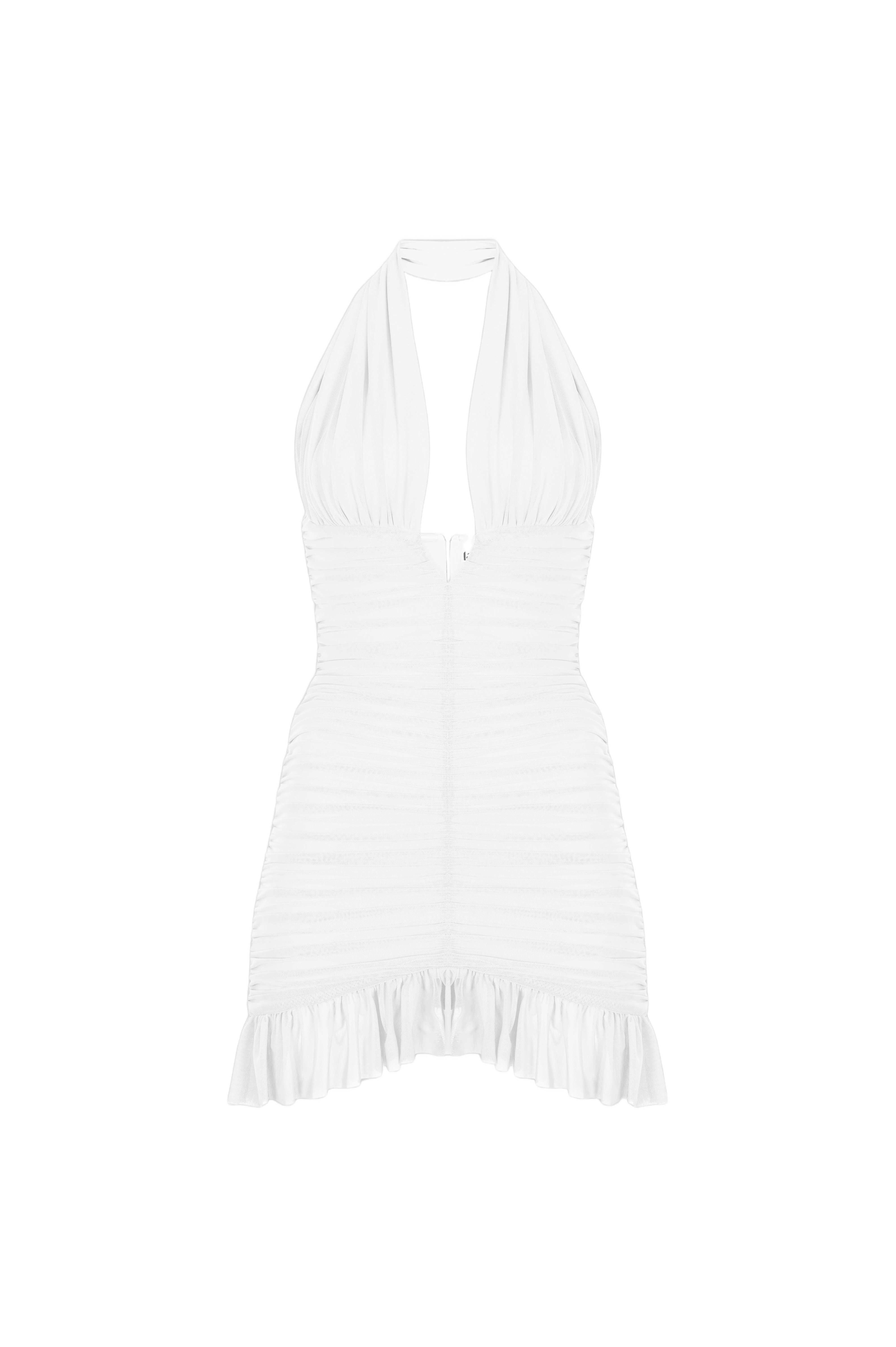 Temptress Tini Dress In White made by Khela