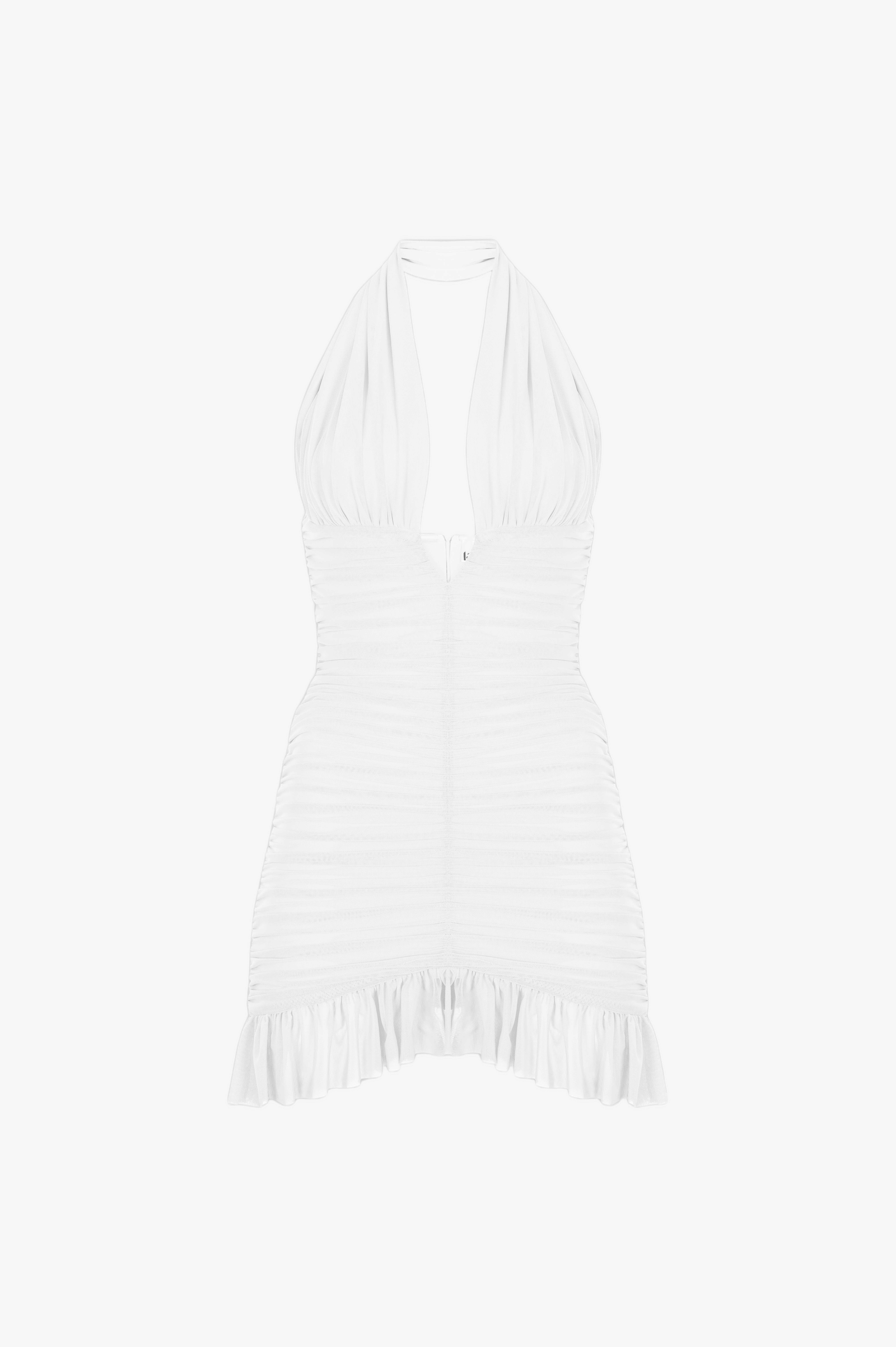 Temptress Tini Dress In White made by Khela