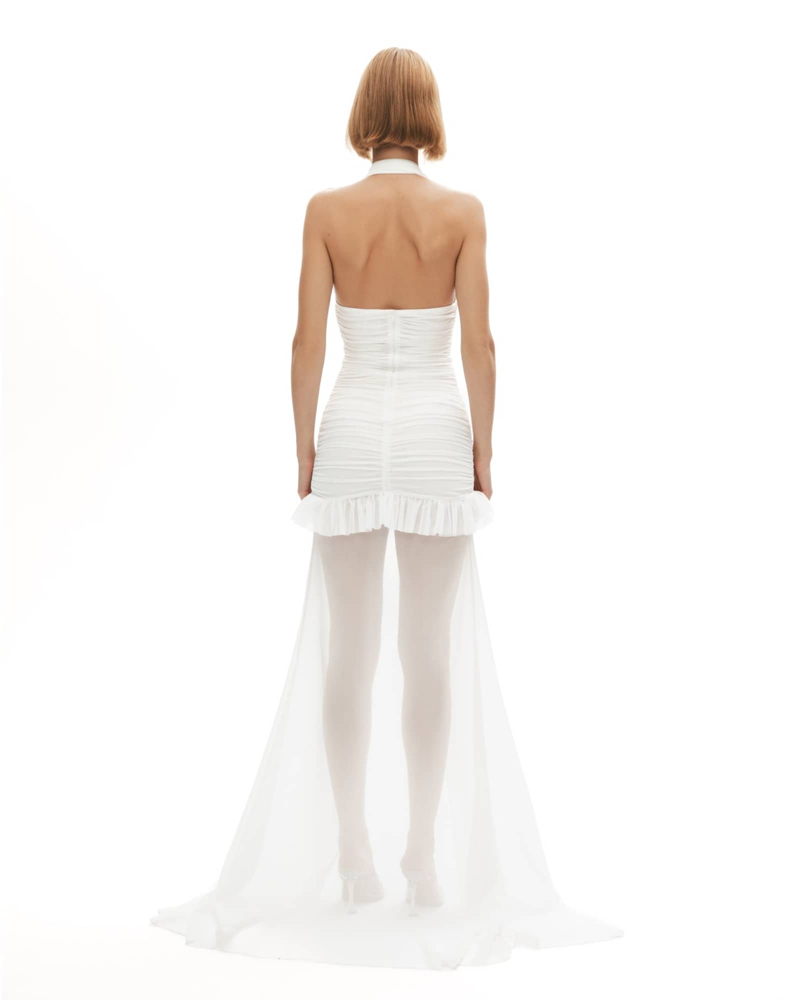 Temptress Tini Dress In White made by Khela