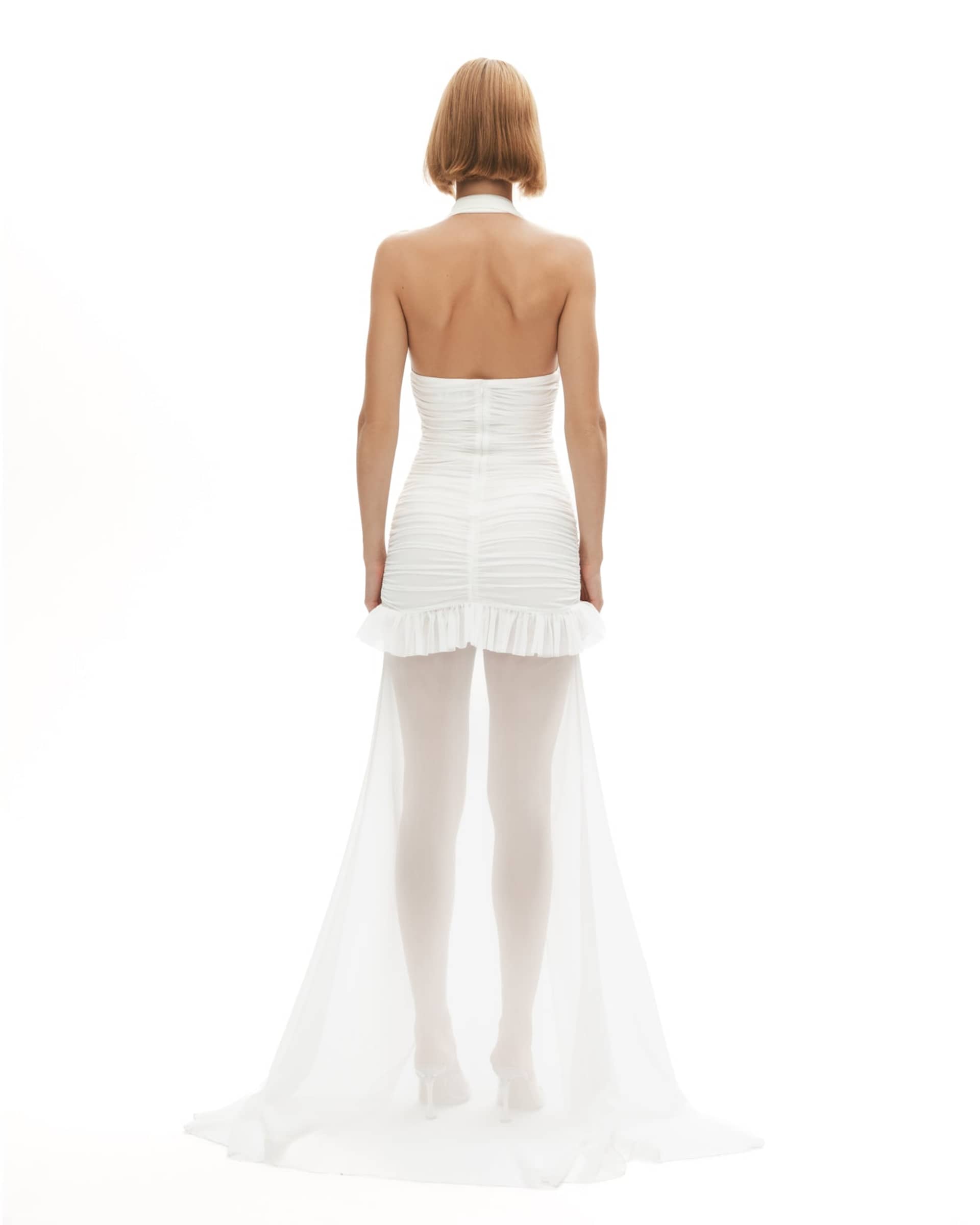 Temptress Tini Dress In White made by Khela