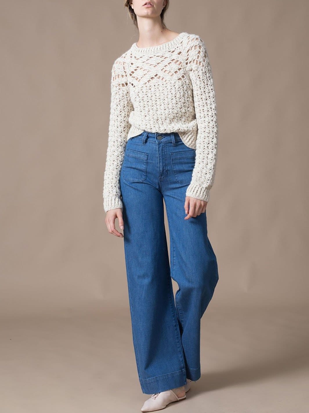 NOAH jeans in Blue made by AYNI