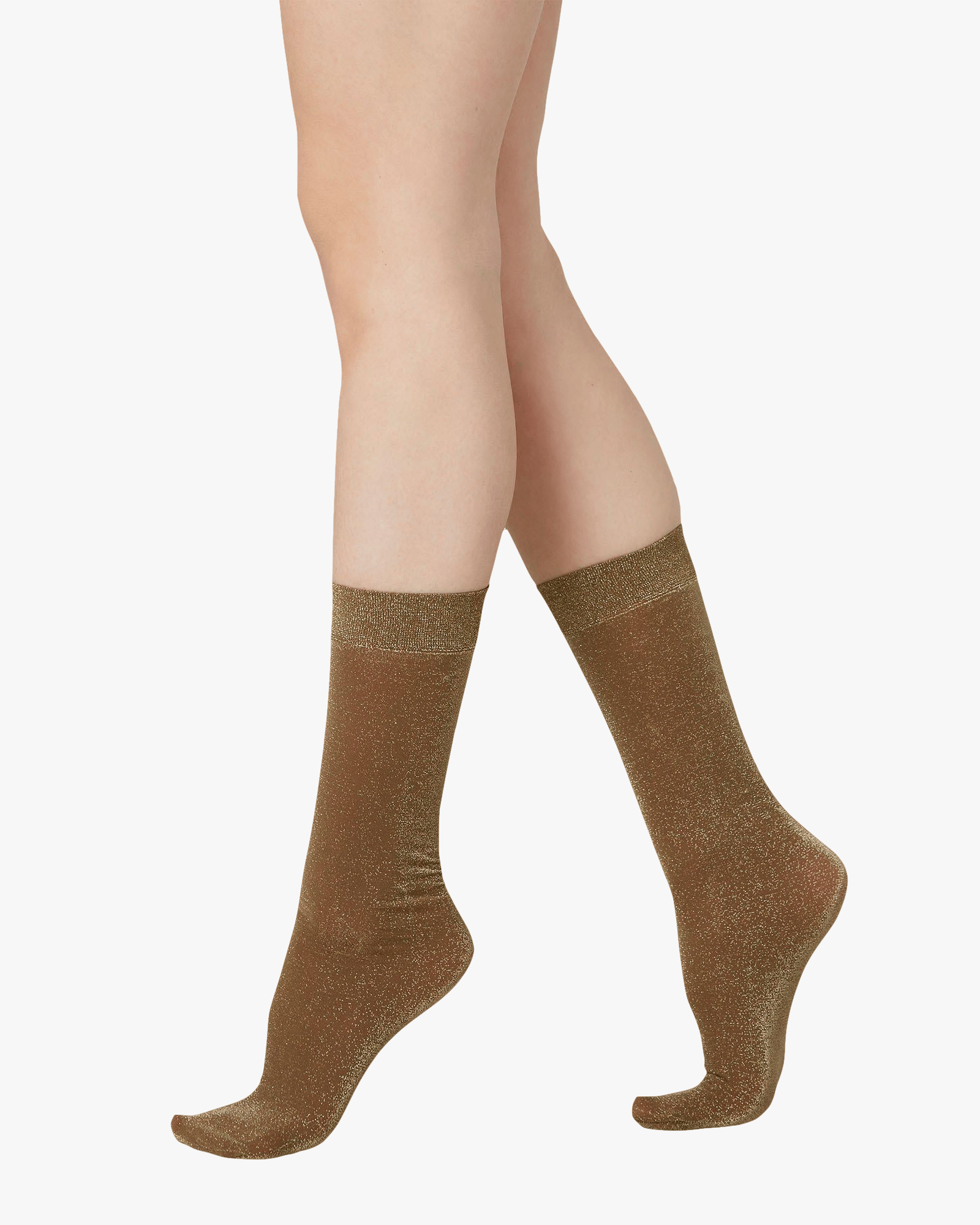 Ines Shimmery Socks made by Swedish Stockings