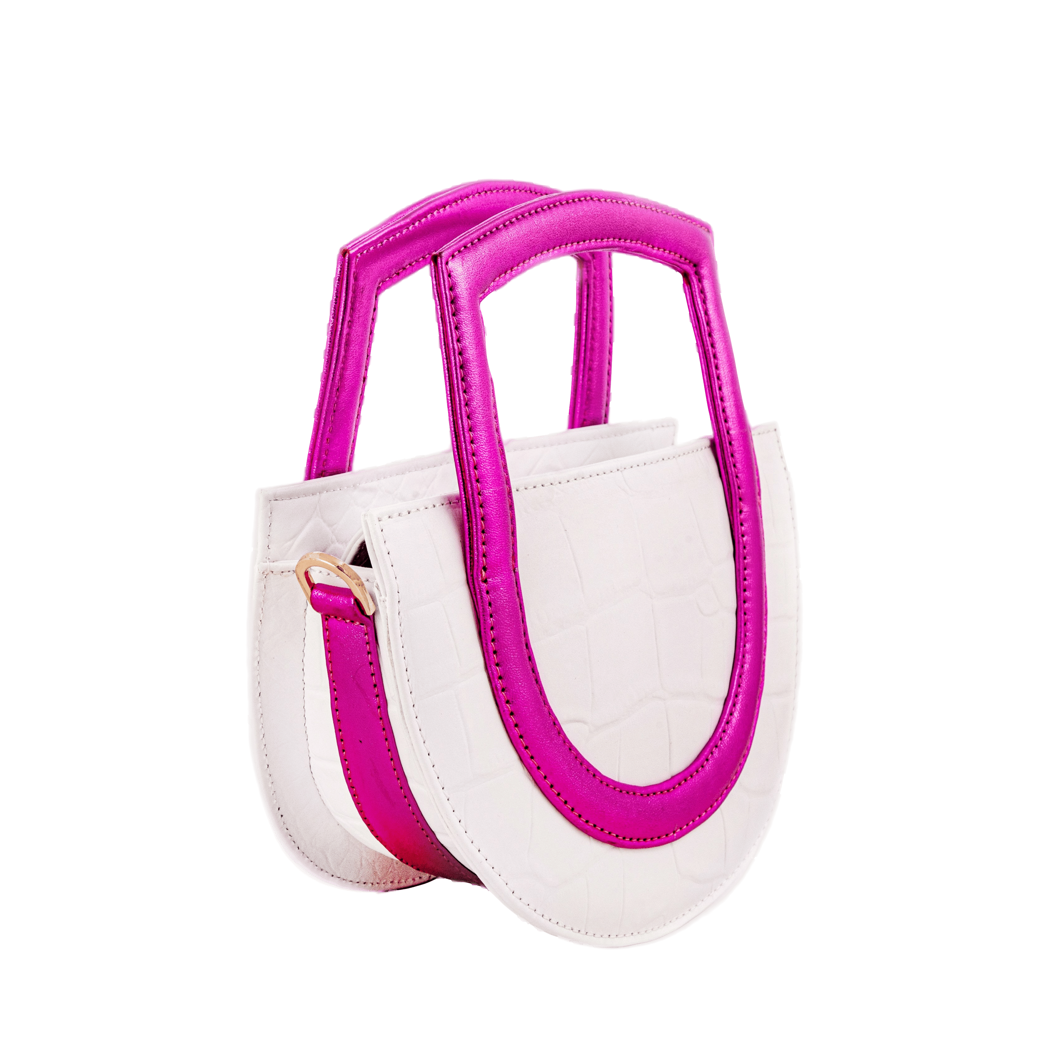 Sukoon - White - Top Handle bag made by ALIEL