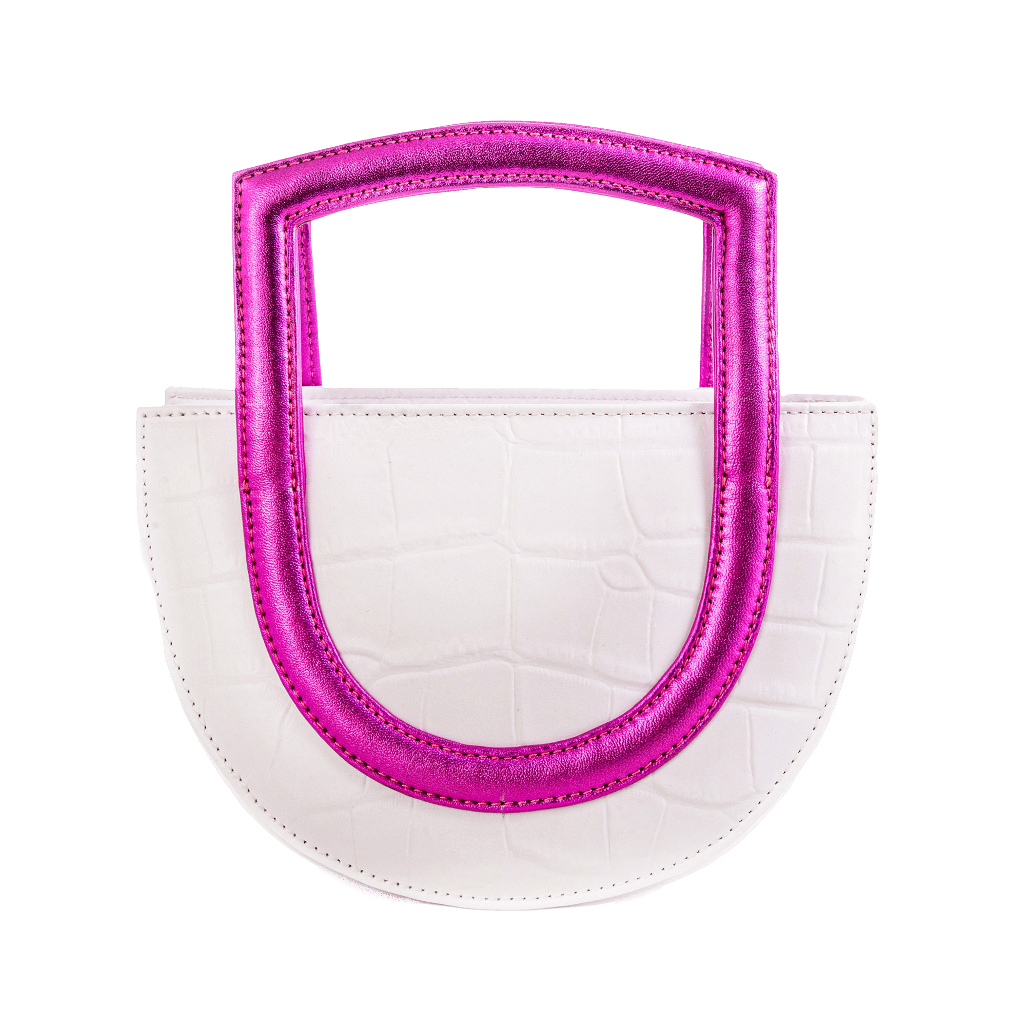 Sukoon - White - Top Handle bag made by ALIEL