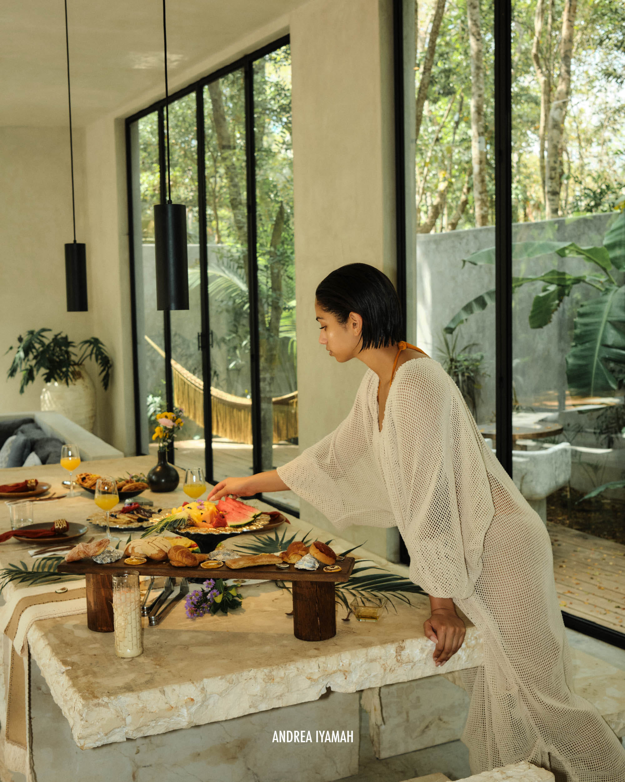 META COVER UP - BONE made by Andrea Iyamah