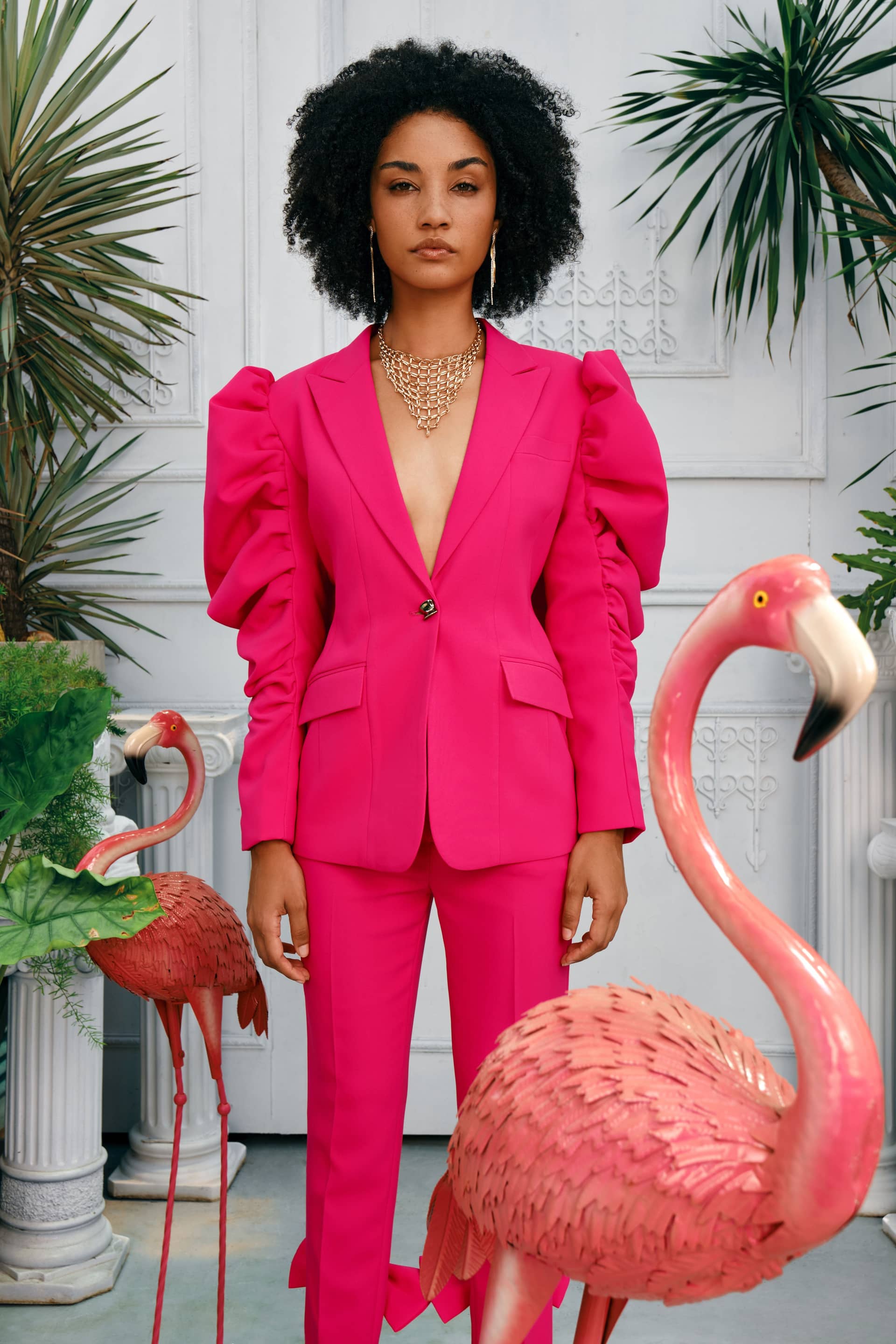 Bow Chic Blazer made by JUSTIN TONG