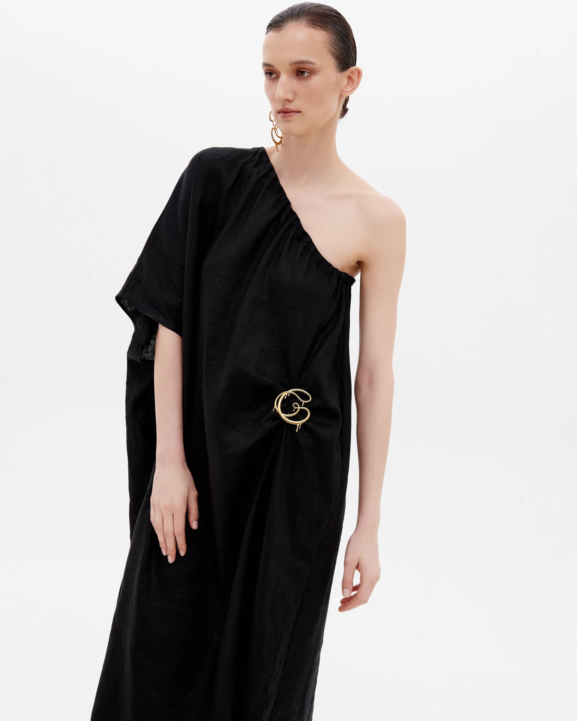 Dress Lora in Black made by Gasanova