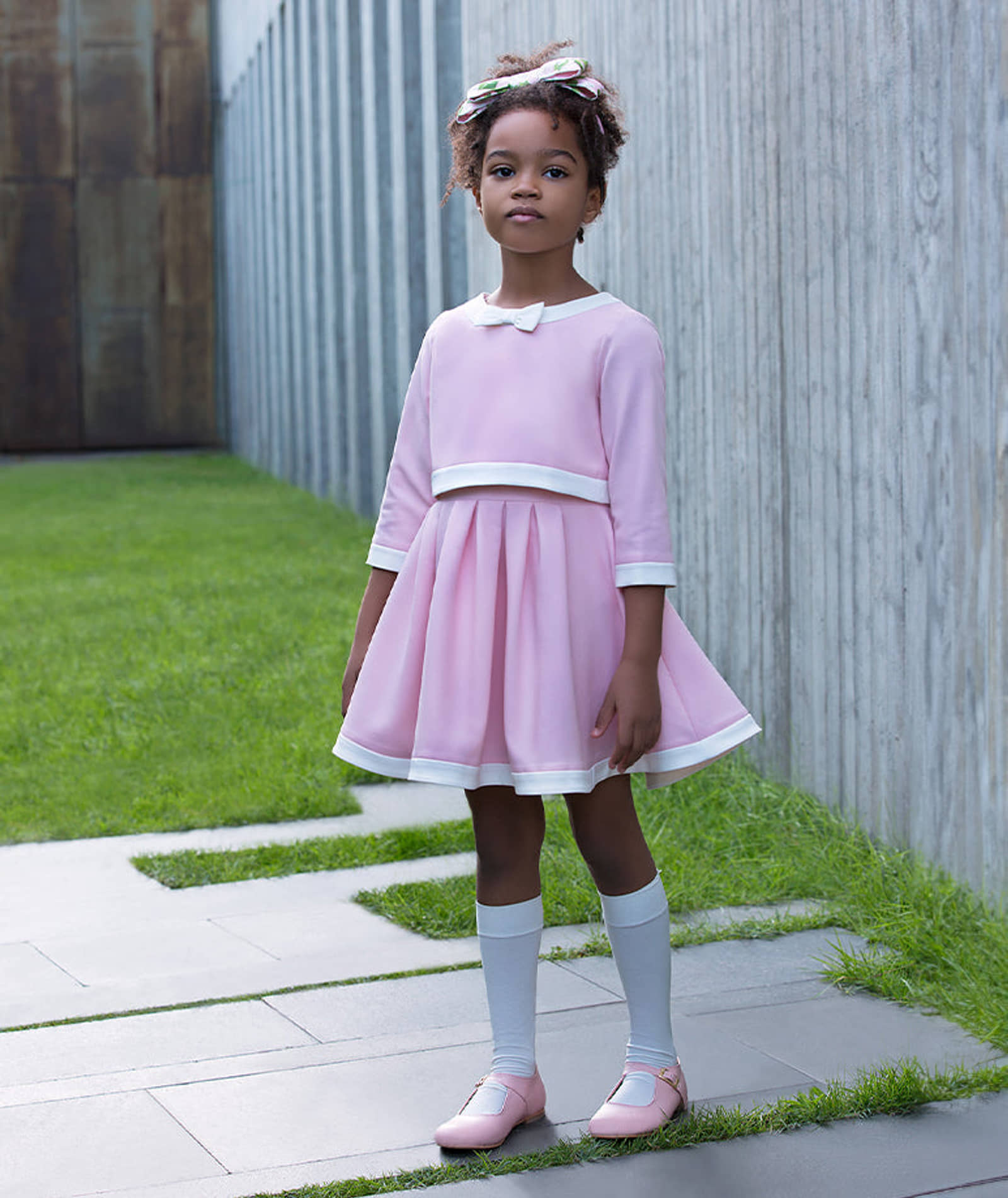 Sweet Bow Dress made by Mama Luma