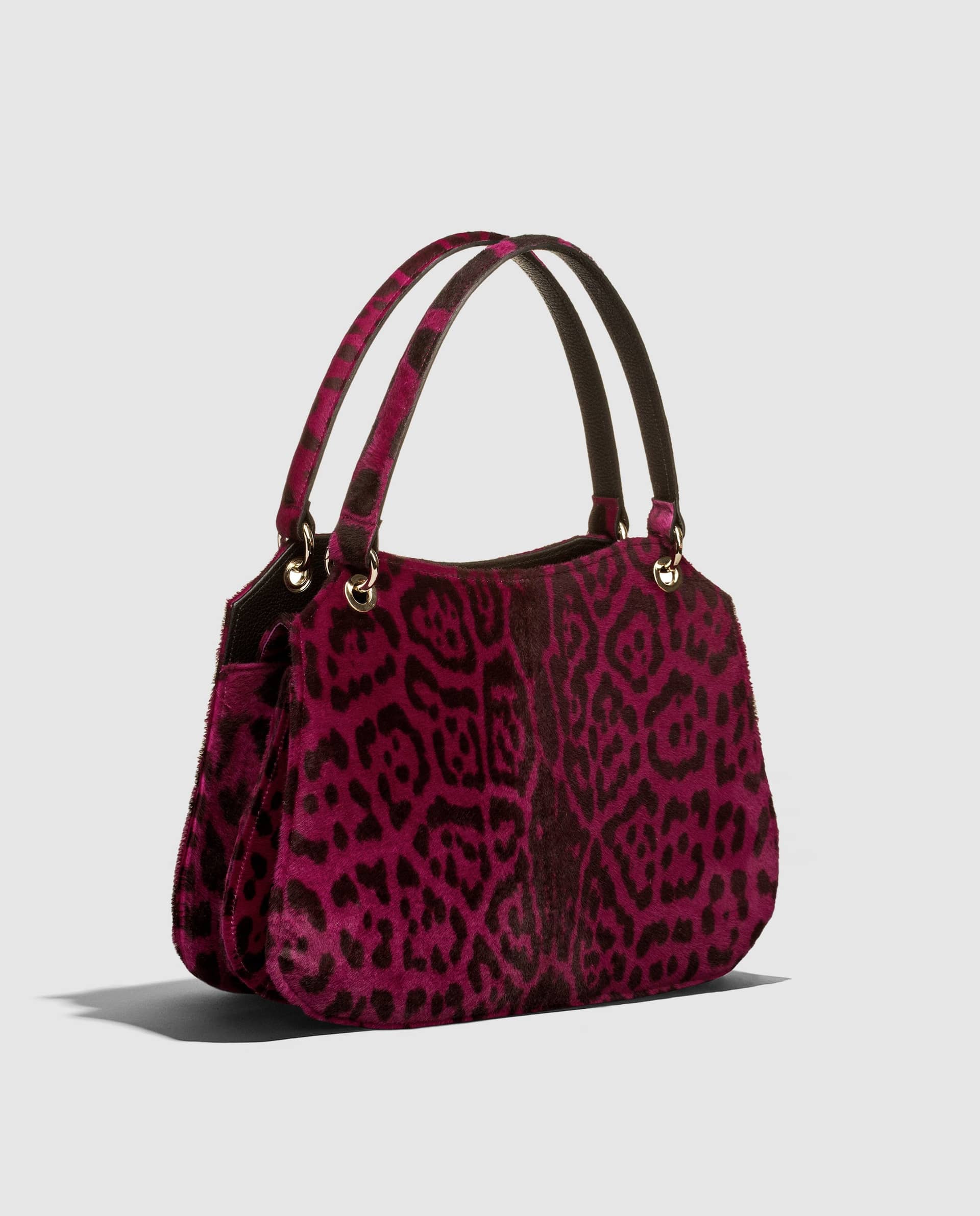 Olympia Leopard Fuchsia made by Phialebel
