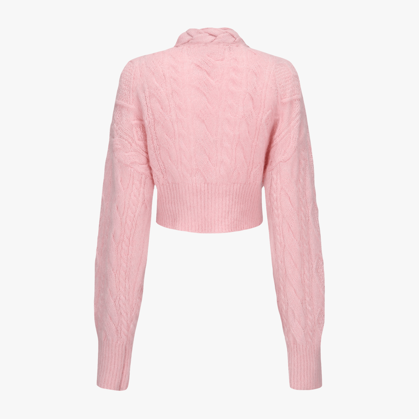 Carmen Diamond Knit Sweater (Pink) (Final Sale) in Pink made by Nana Jacqueline