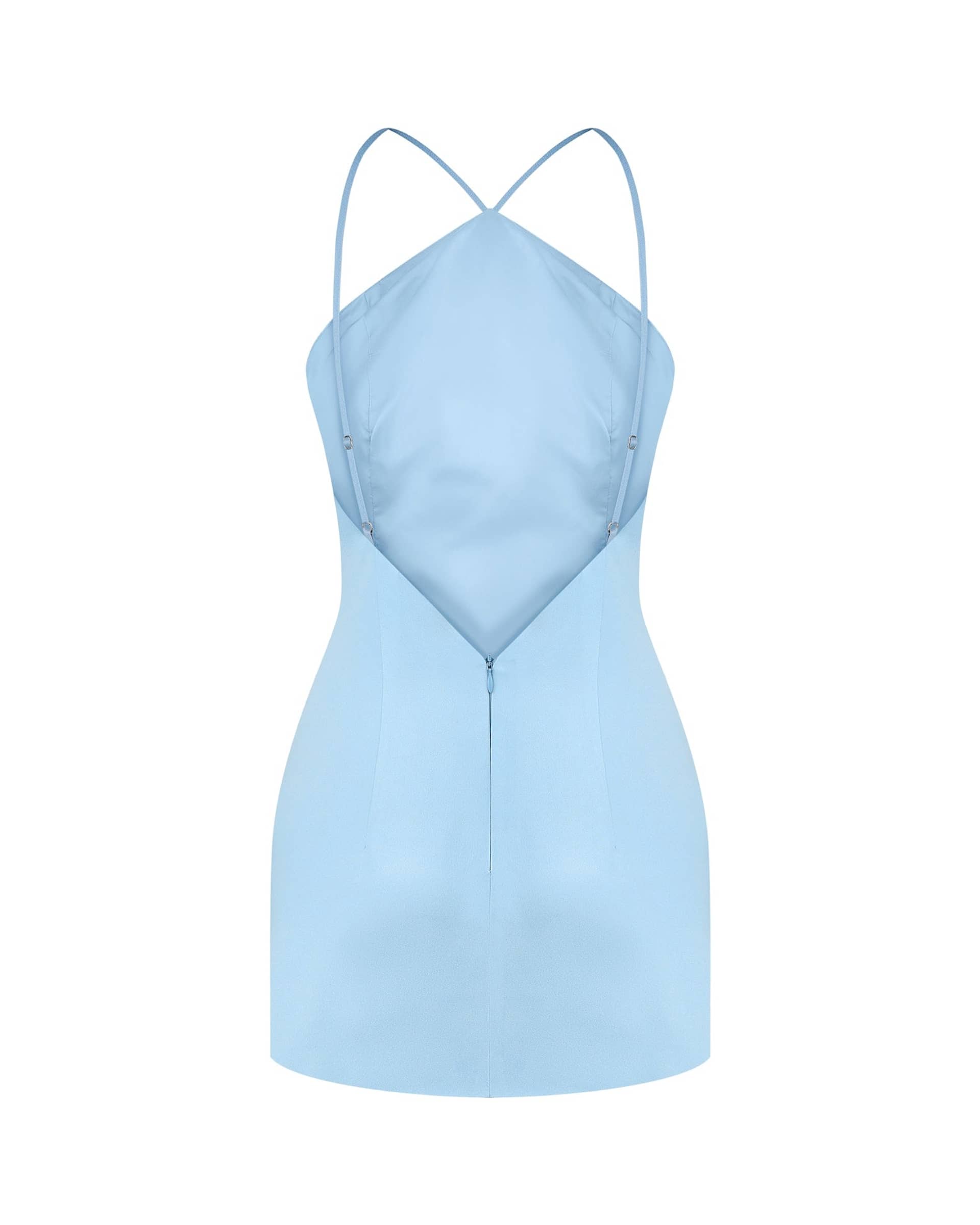 Halter Neck Embellished Mini Dress made by NDS The Label