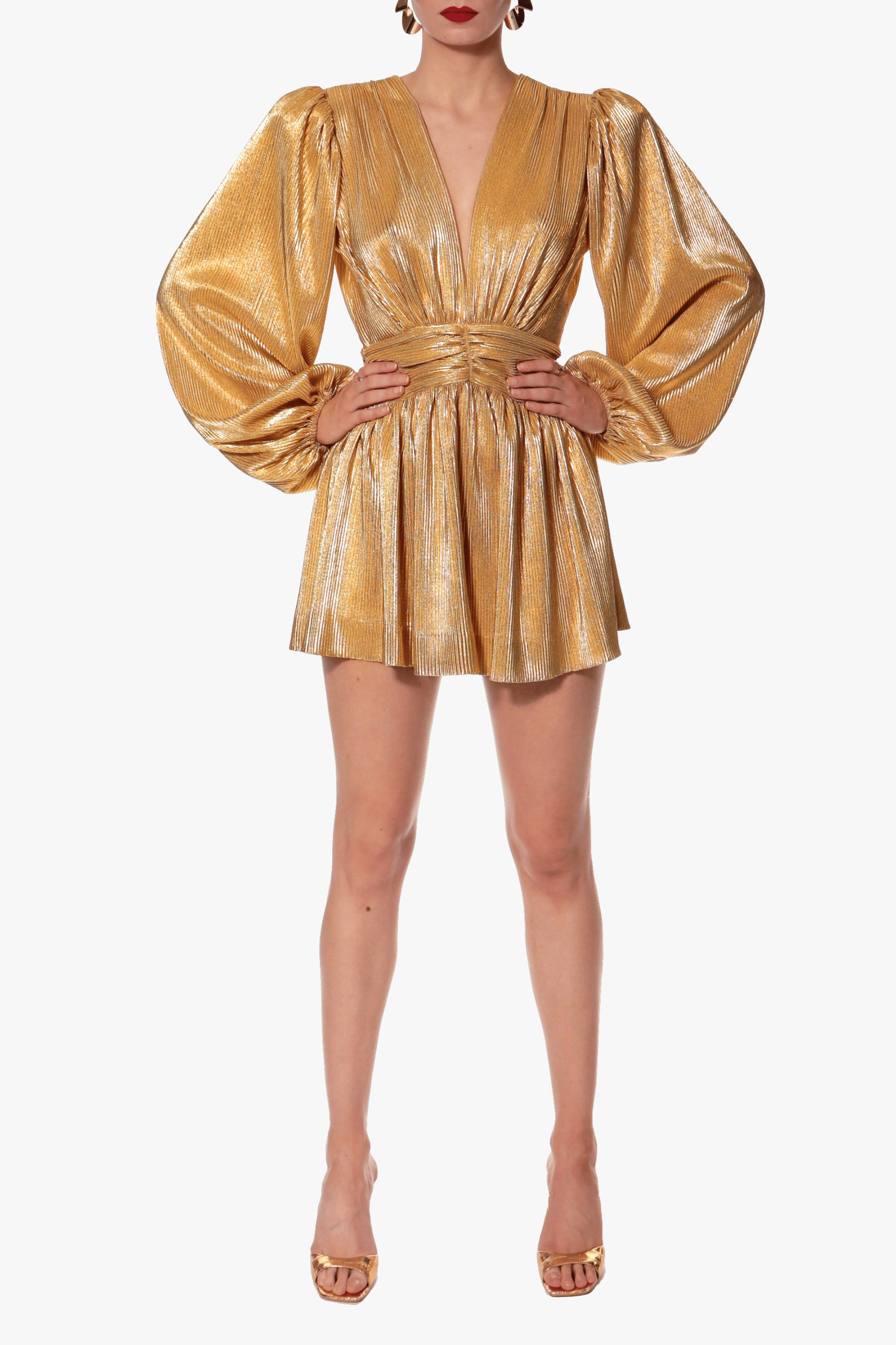 Jumpsuit Grace Golden Glow made by HALEWSKI