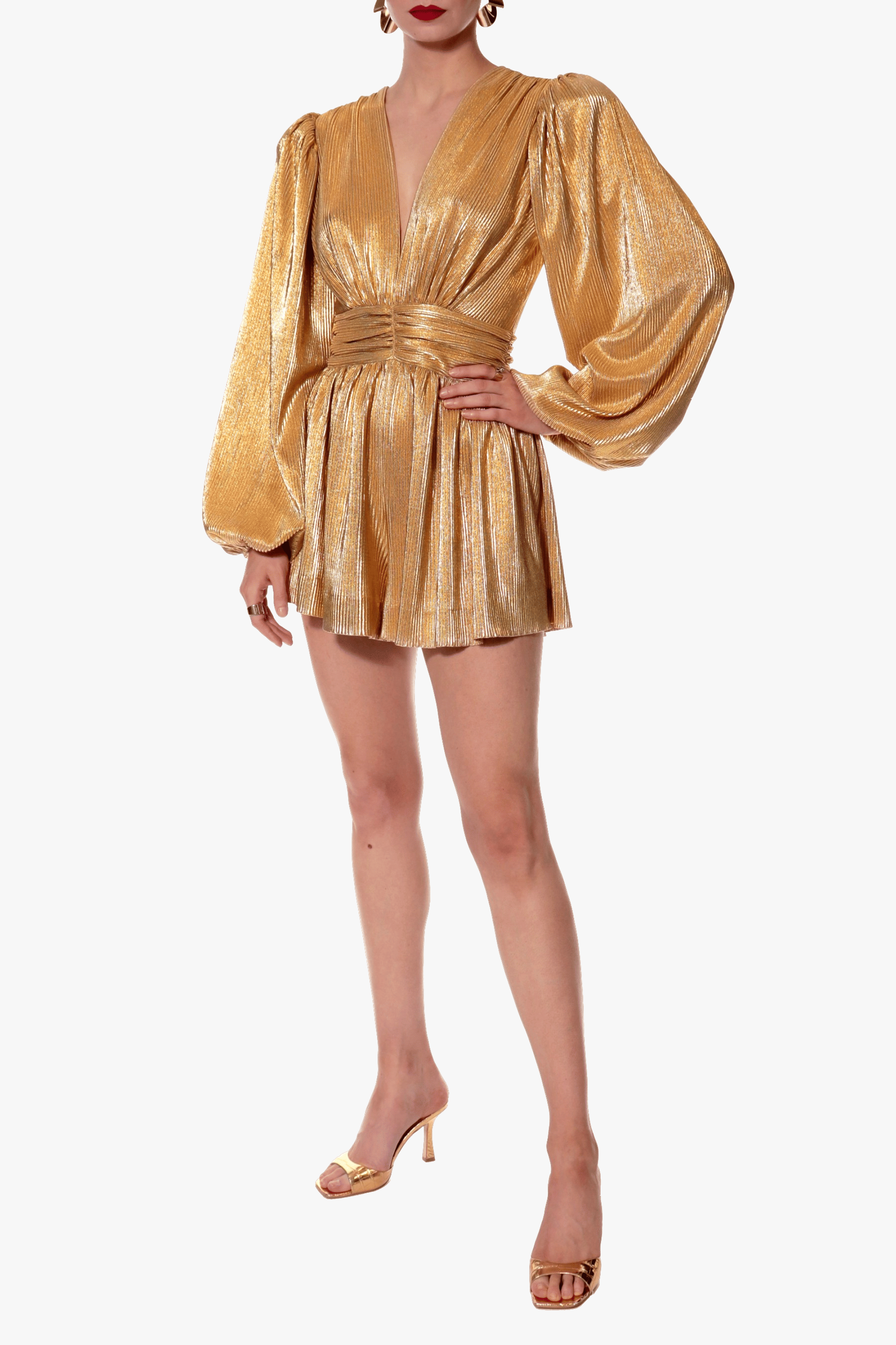 Jumpsuit Grace Golden Glow made by HALEWSKI