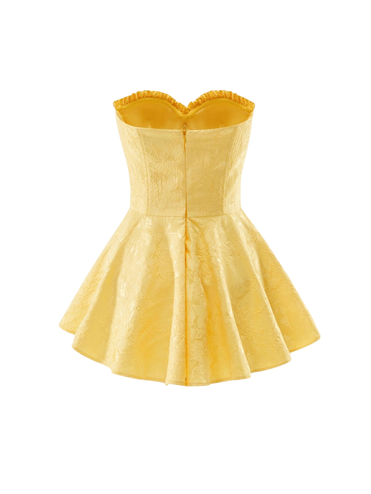 Airina Dress (Yellow) in Yellow made by Nana Jacqueline