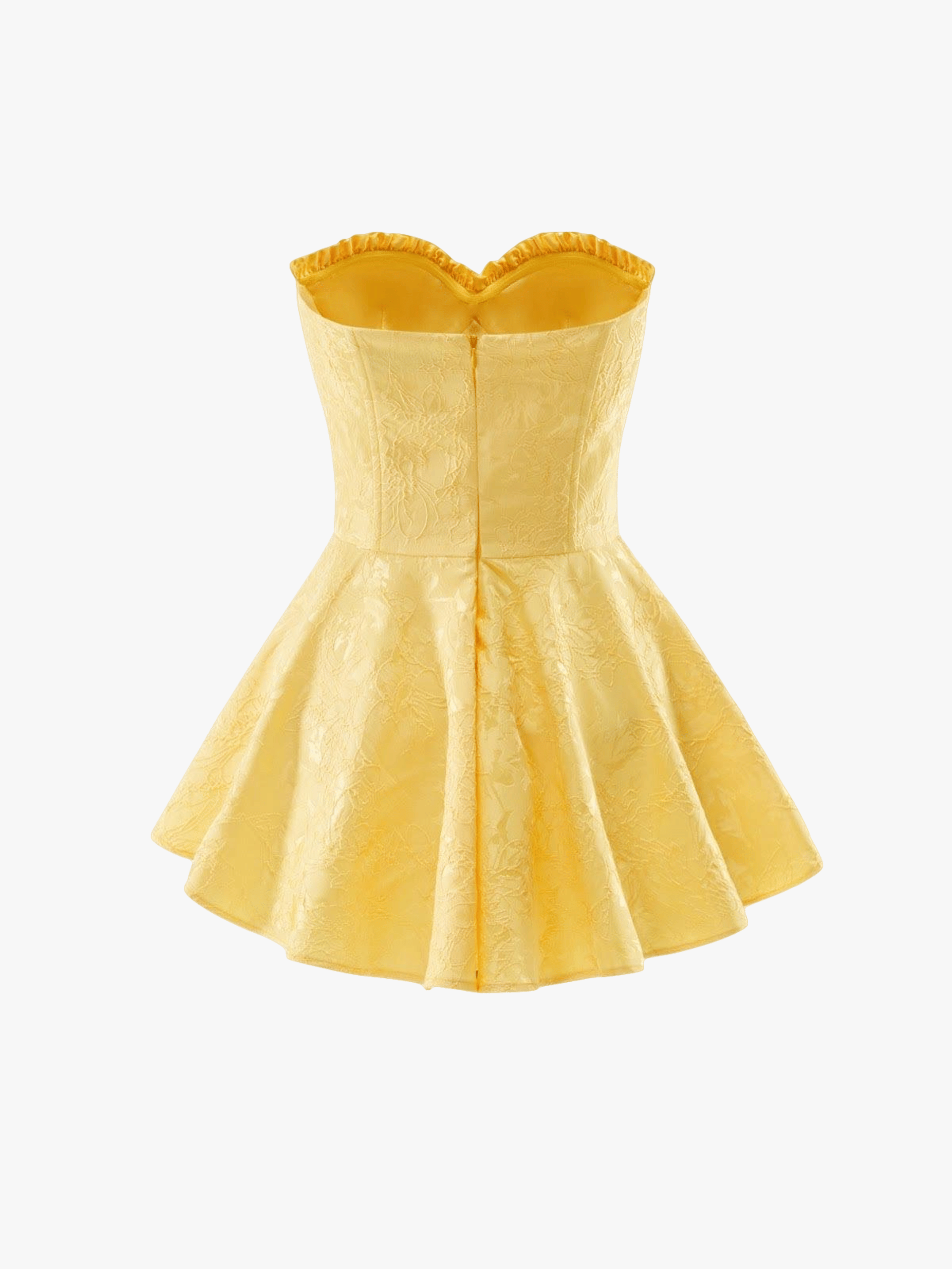 Airina Dress (Yellow) in Yellow made by Nana Jacqueline