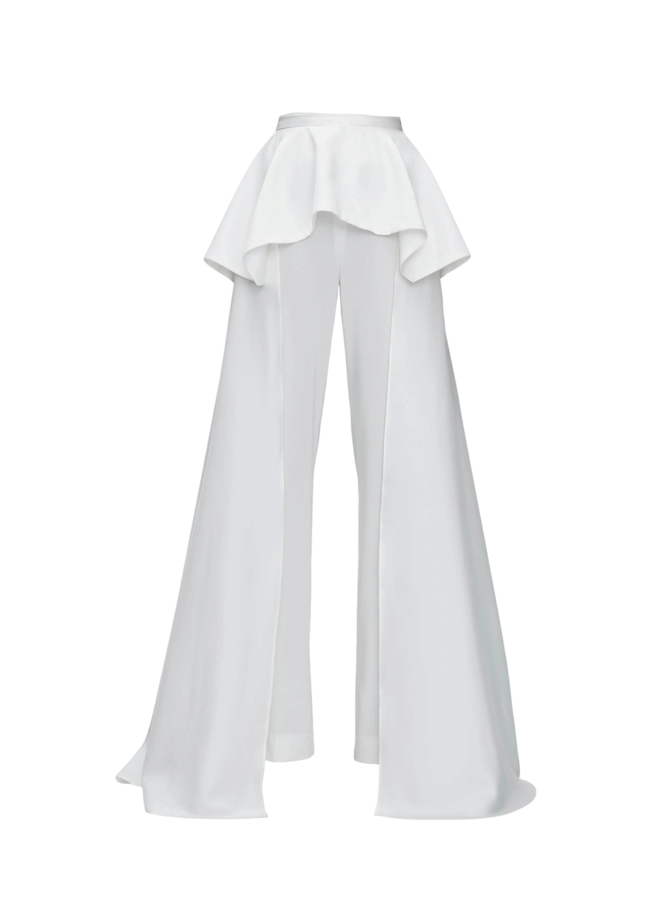 EDON PEPLUM PANTS made by Andrea Iyamah