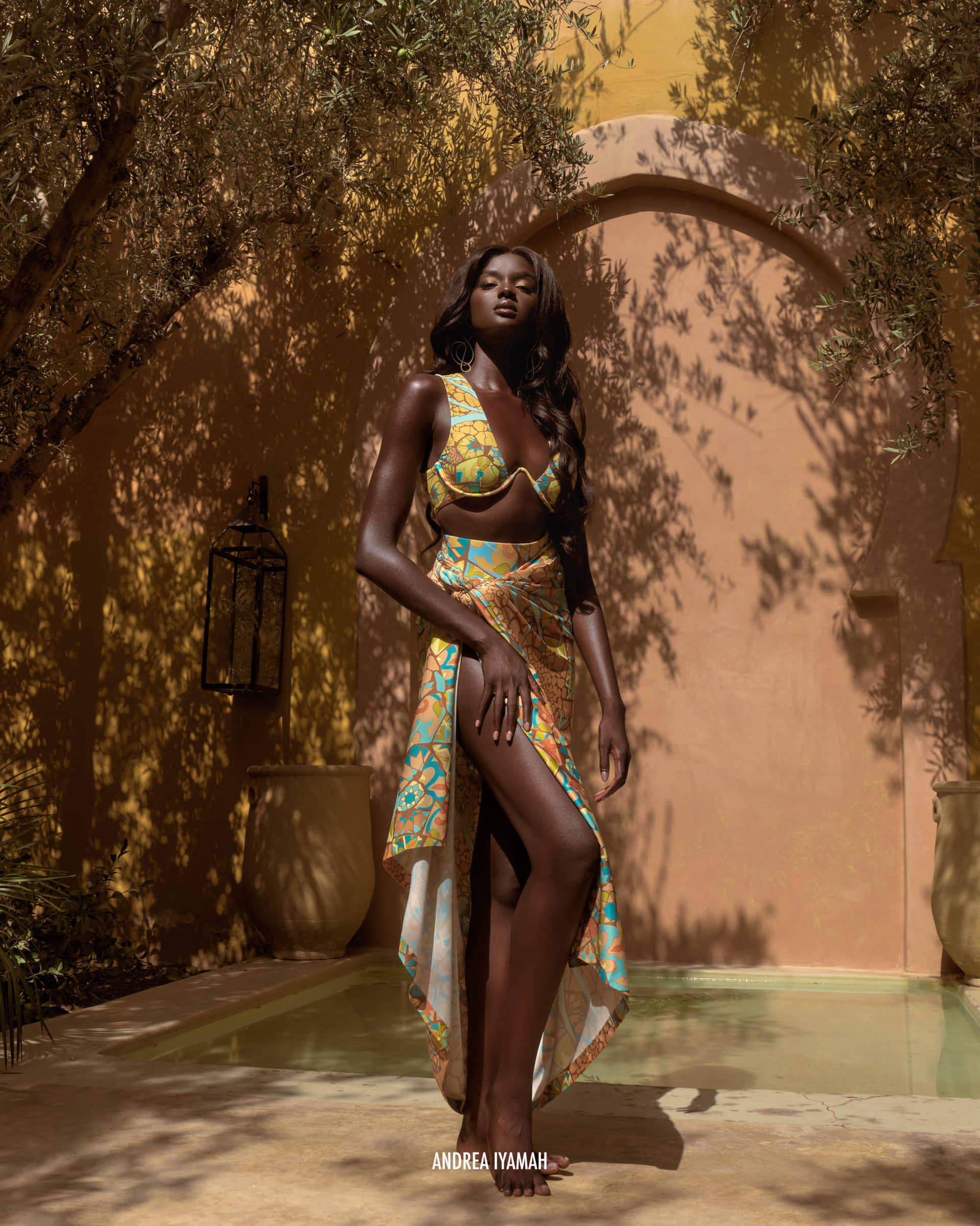 KALY SARONG - ILIA II PRINT made by Andrea Iyamah