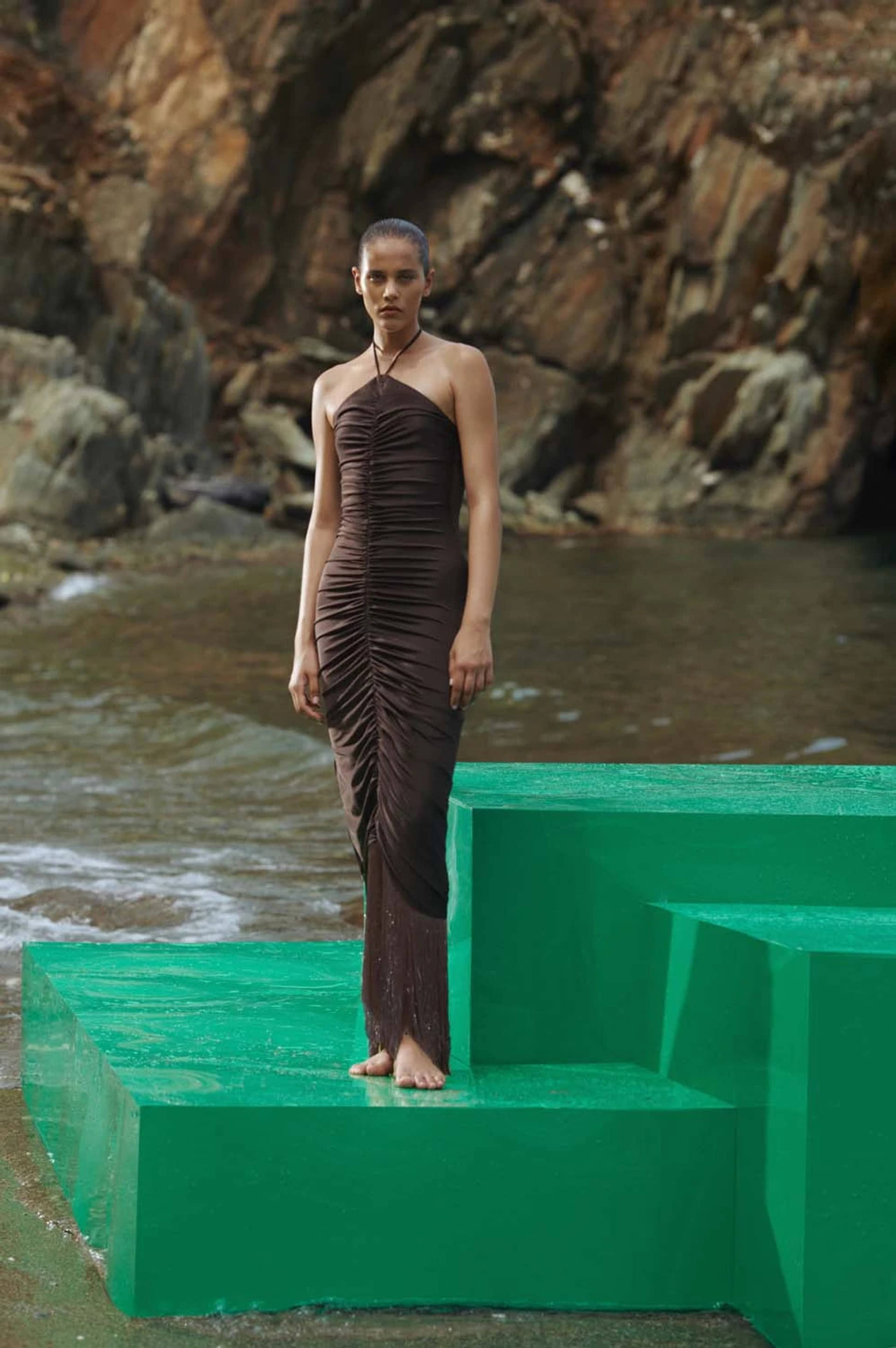 BAOBAB | Zoe Dress | Women's Brown Maxi dresses | Seezona BAOBAB | Zoe Dress | Women's Brown Maxi dresses | Seezona