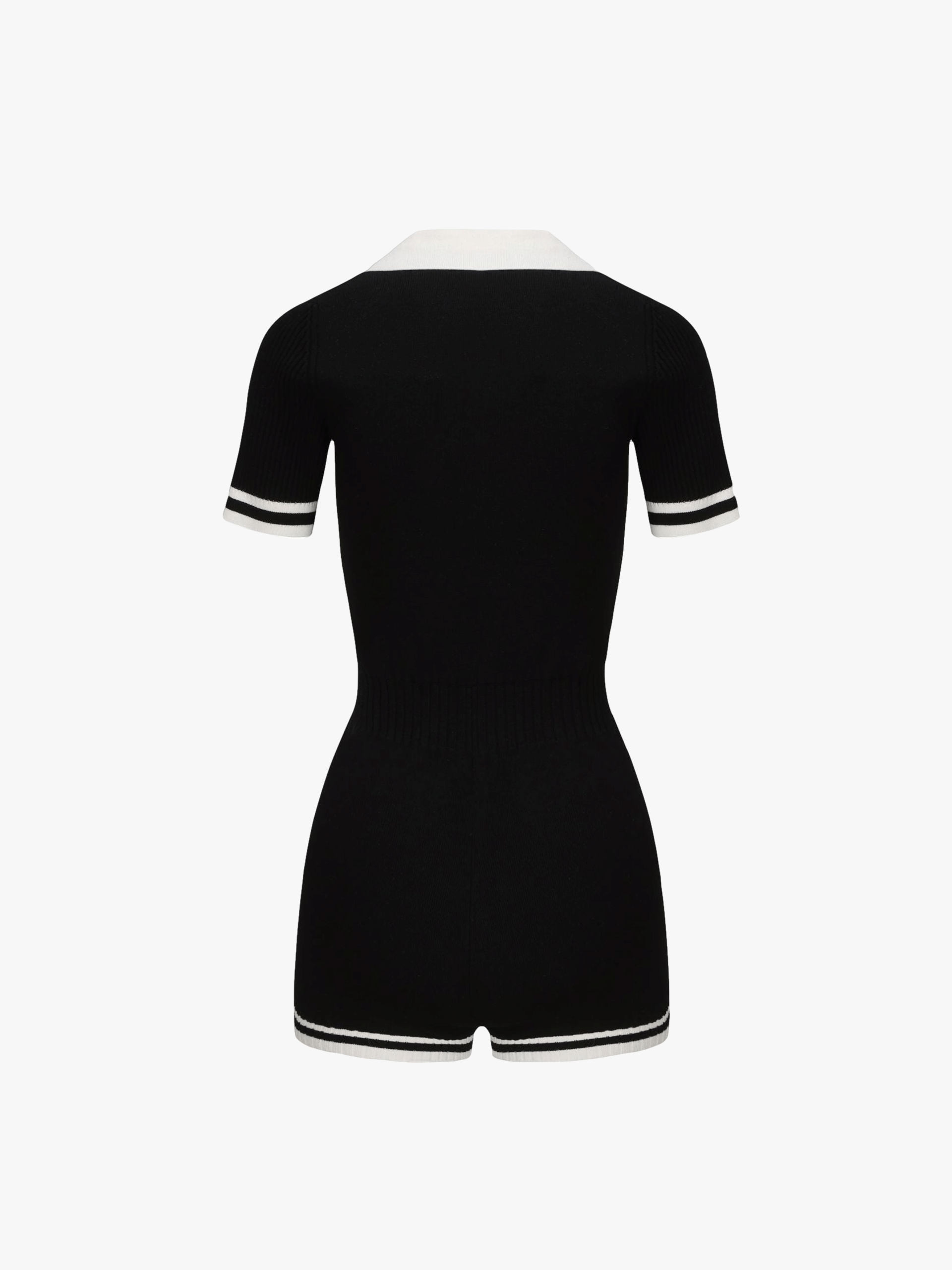 Lexi Knit Romper (Black) in Black made by Nana Jacqueline