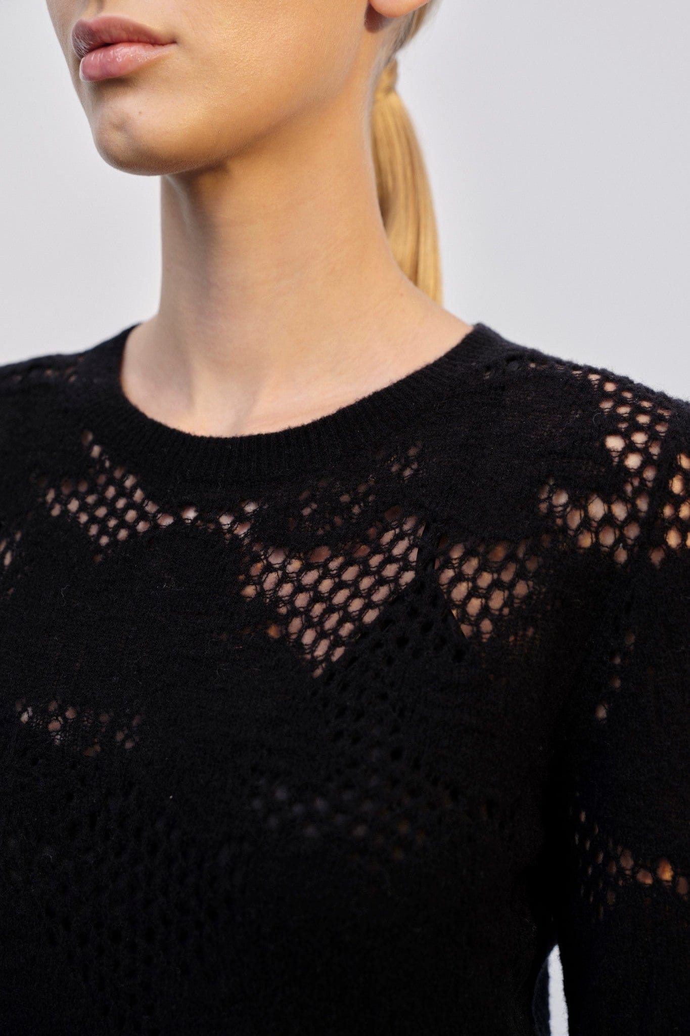 Haely Knit Dress - Black made by HERSKIND