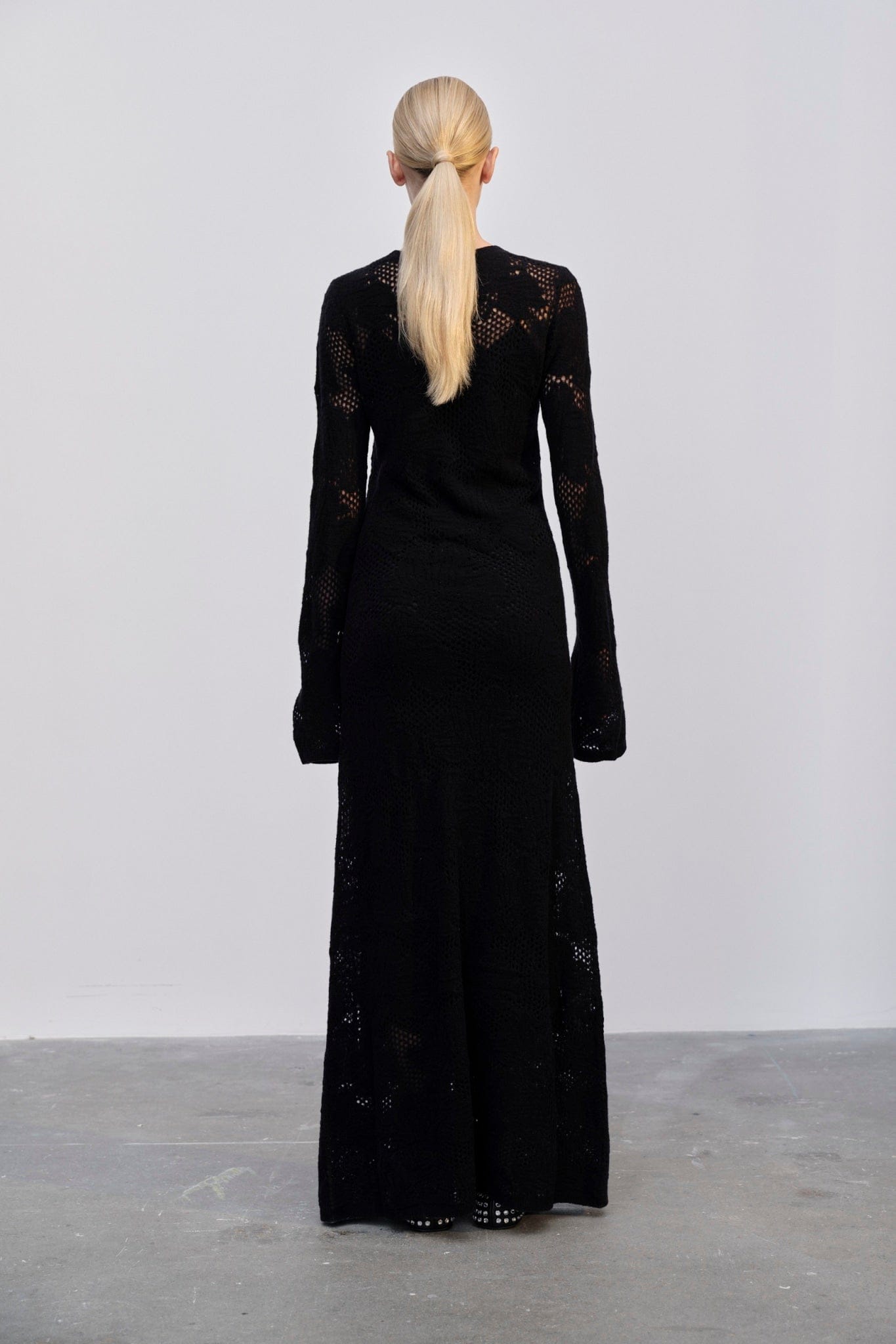 Haely Knit Dress - Black made by HERSKIND