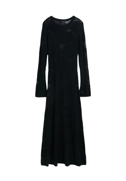 Haely Knit Dress - Black made by HERSKIND