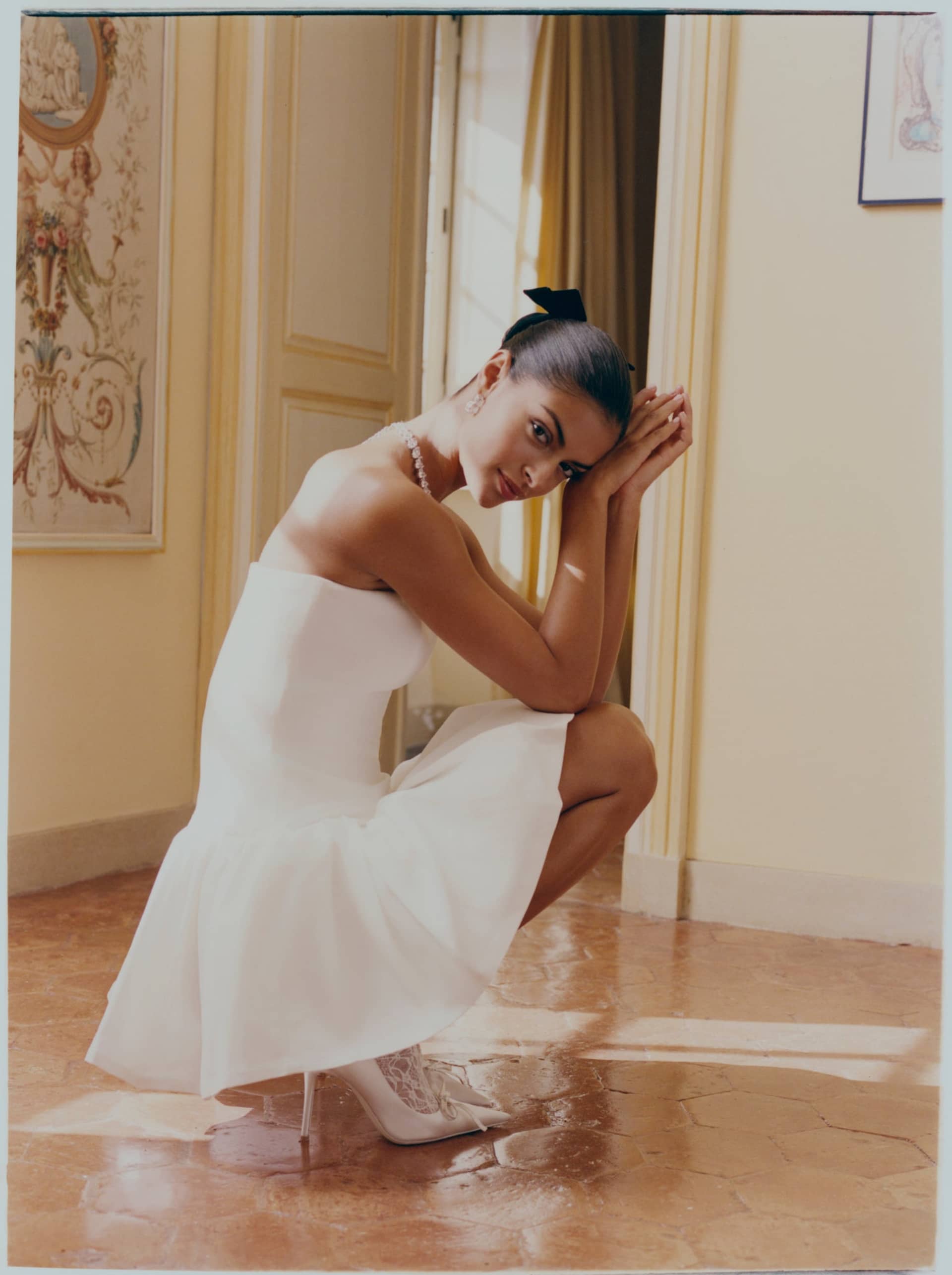 Josie Dress (White) made by Nana Jacqueline