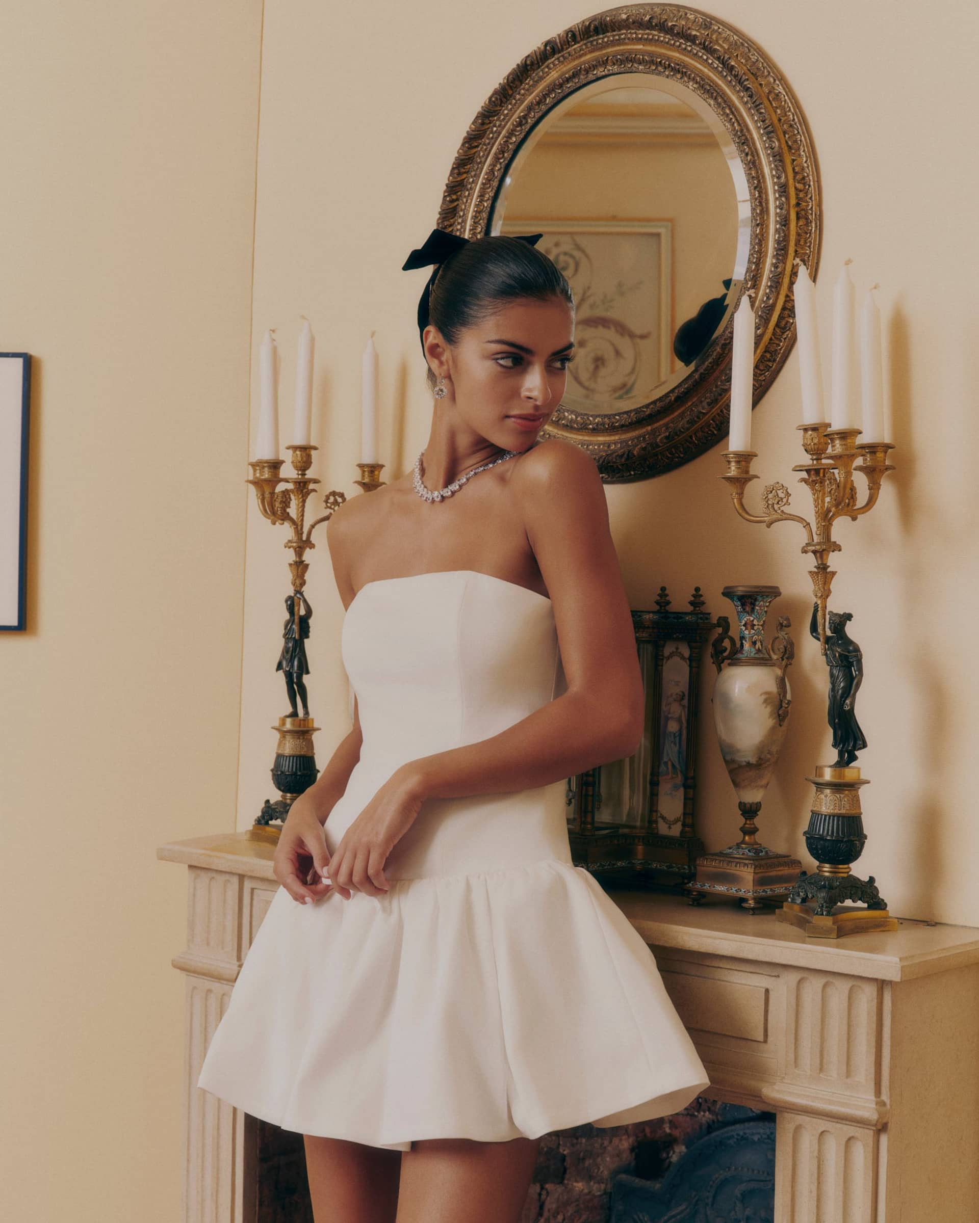 Josie Dress (White) made by Nana Jacqueline