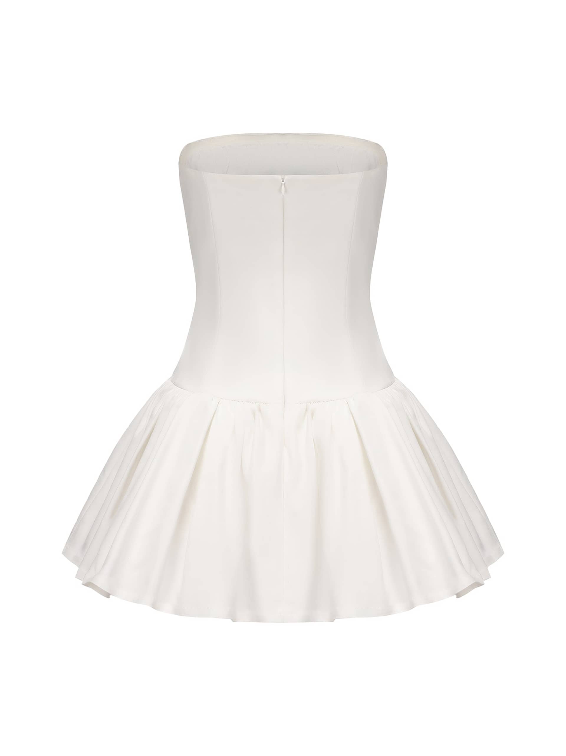 Josie Dress (White) made by Nana Jacqueline