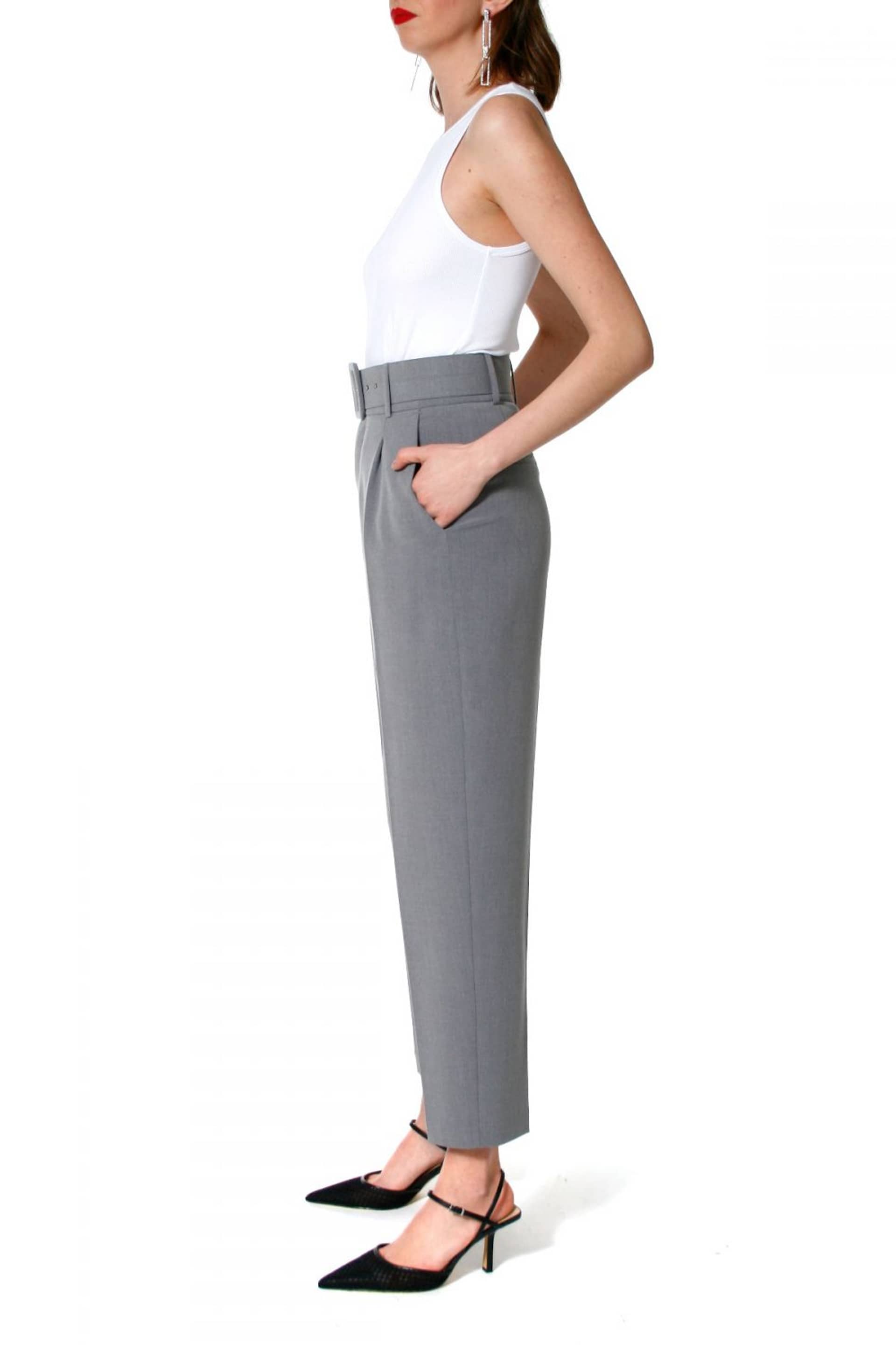 Pants Tracey Wild Dove made by HALEWSKI