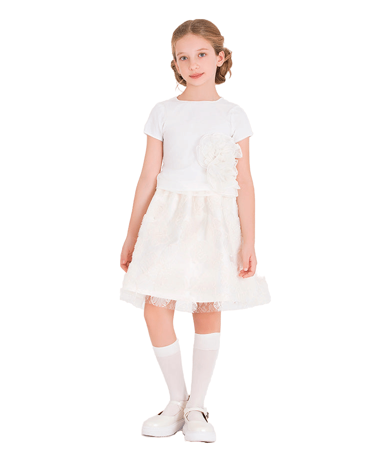 Floral Lace Outfit | 2 Pieces made by Mama Luma