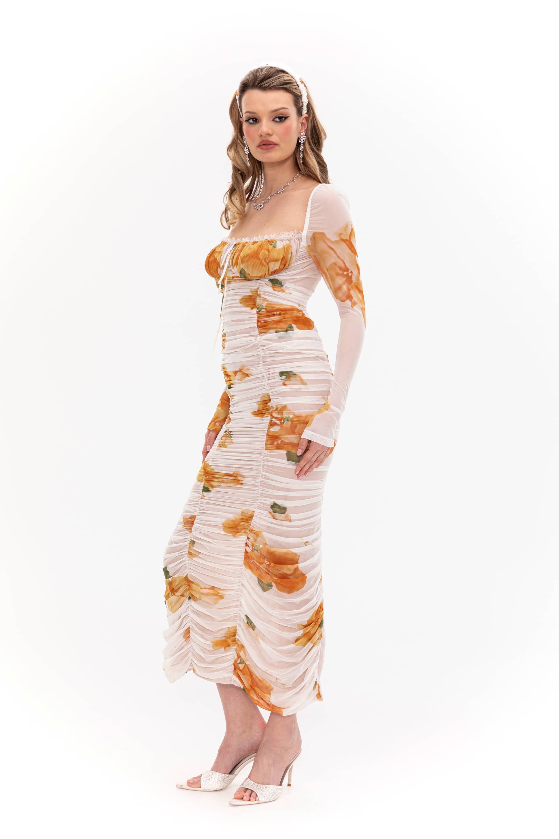 Florentina Dress (Floral) made by Nana Jacqueline