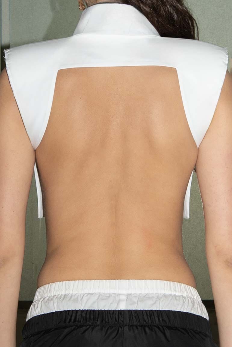 OPEN-BACK SHIRT made by Vestiaire d'un Oiseau Libre