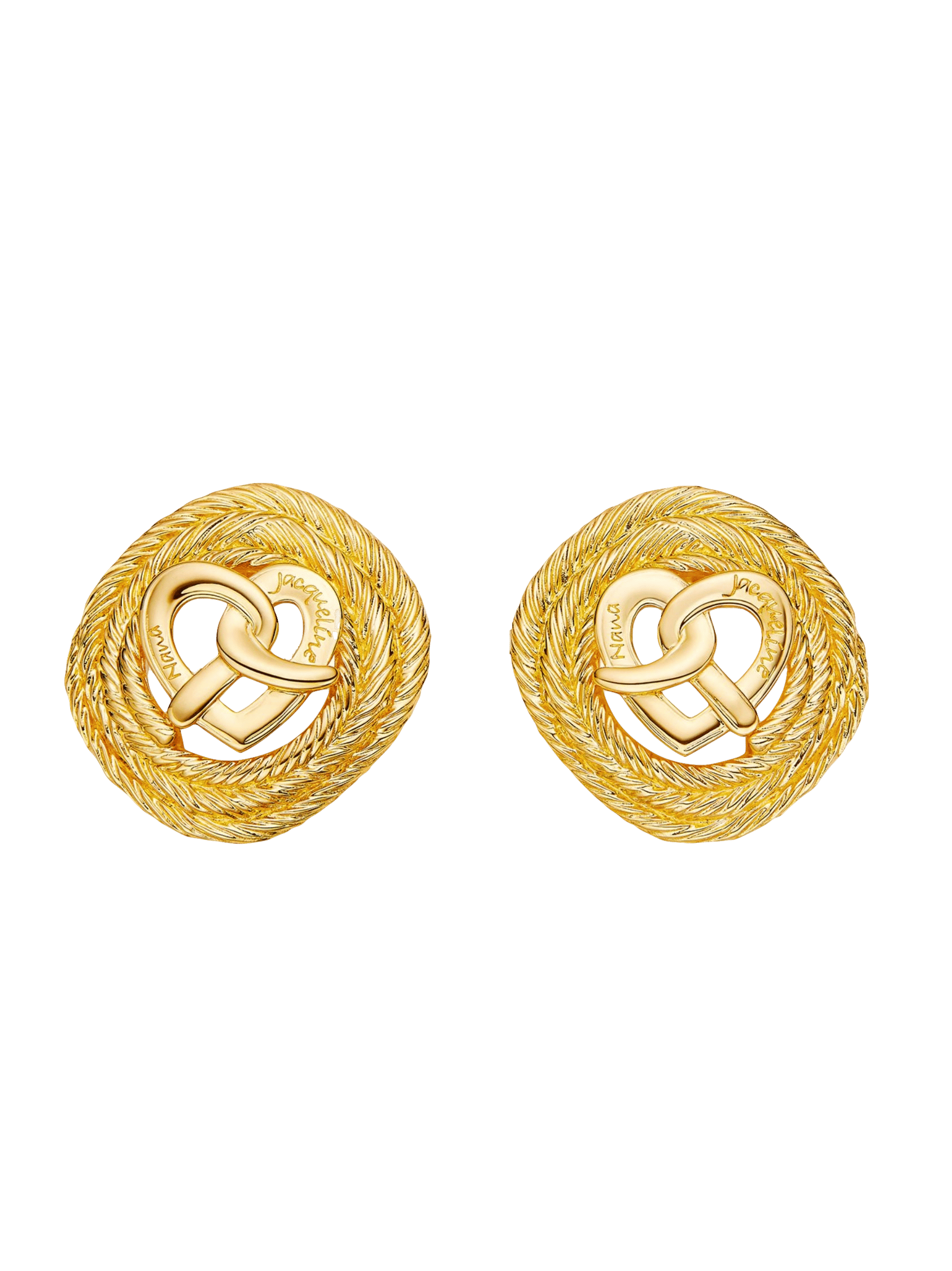 Isabella Earrings in Gold made by Nana Jacqueline