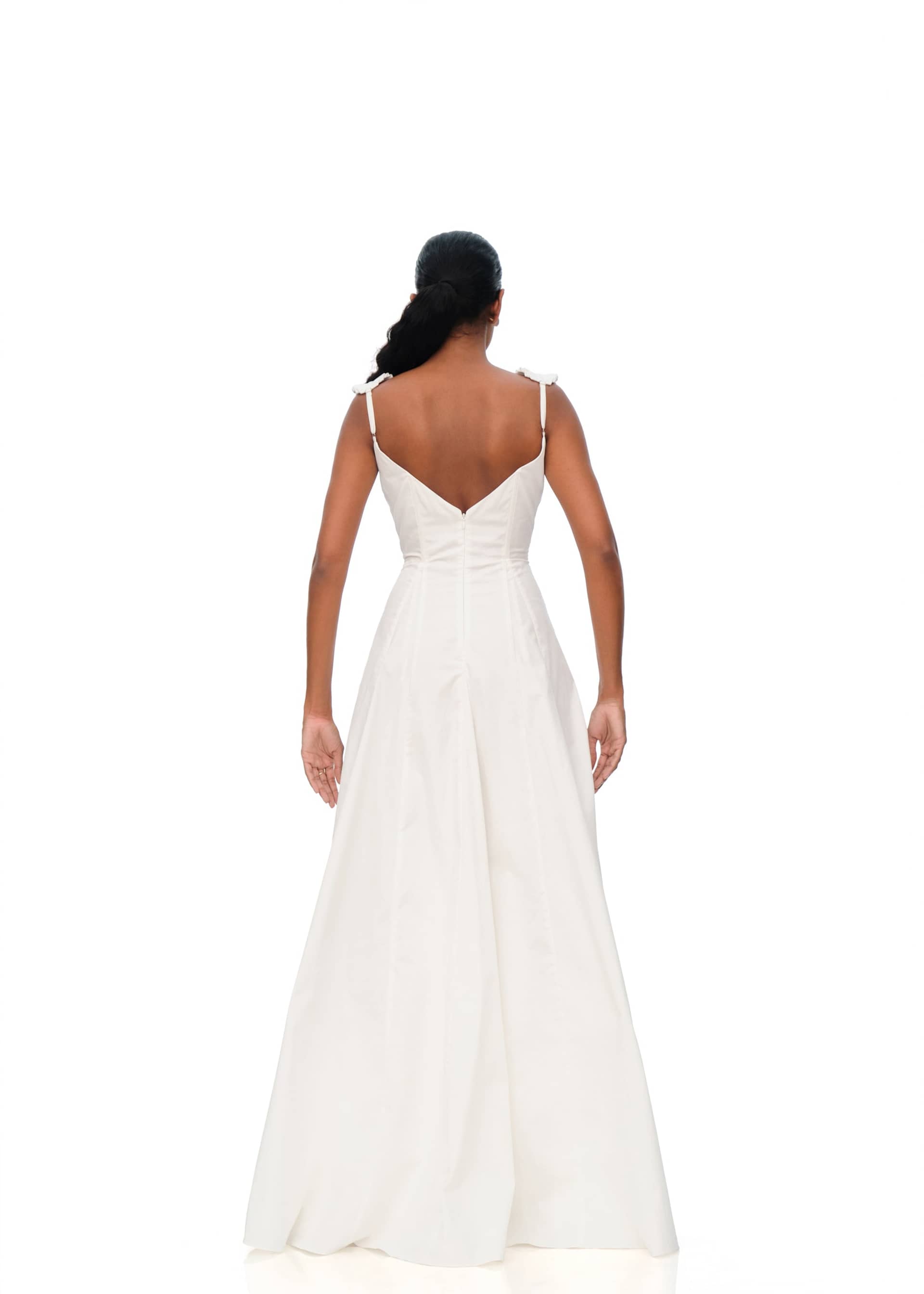 VOLA MAXI DRESS - IVORY made by Andrea Iyamah