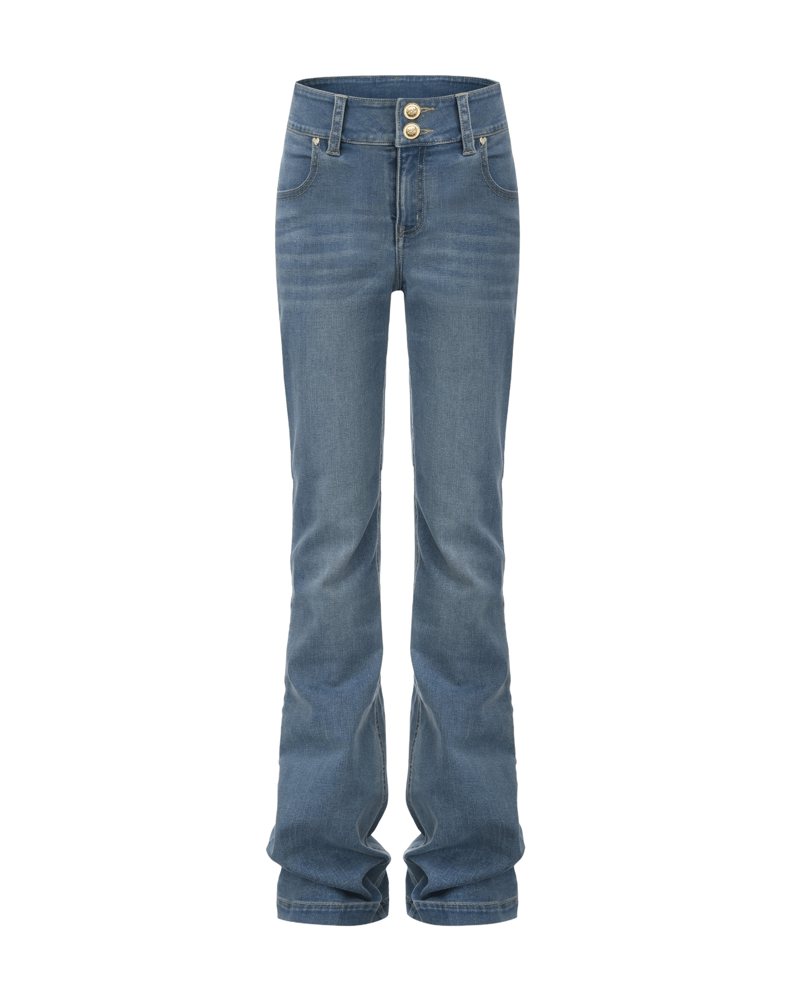 Gia High-Waist Bootcut Jeans made by Nana Jacqueline