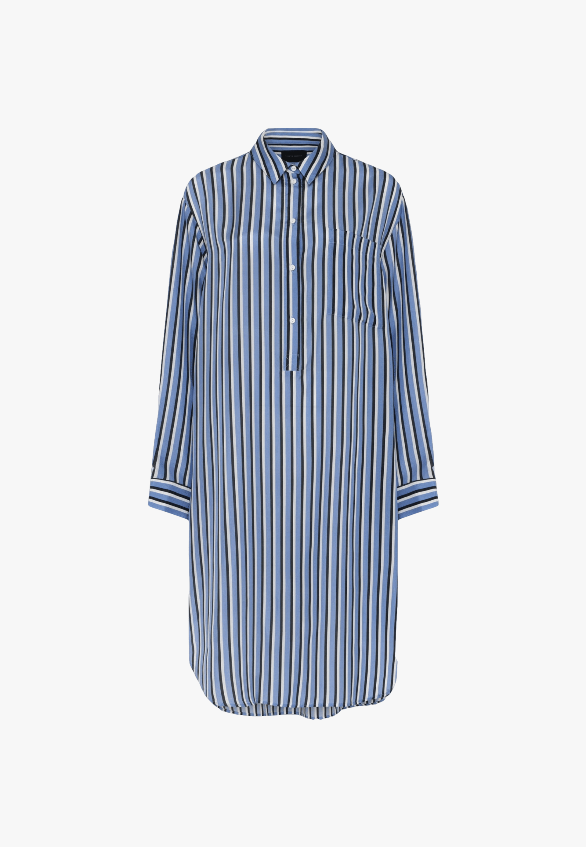 Meyer Dress - Navy Blue Stripe made by HERSKIND