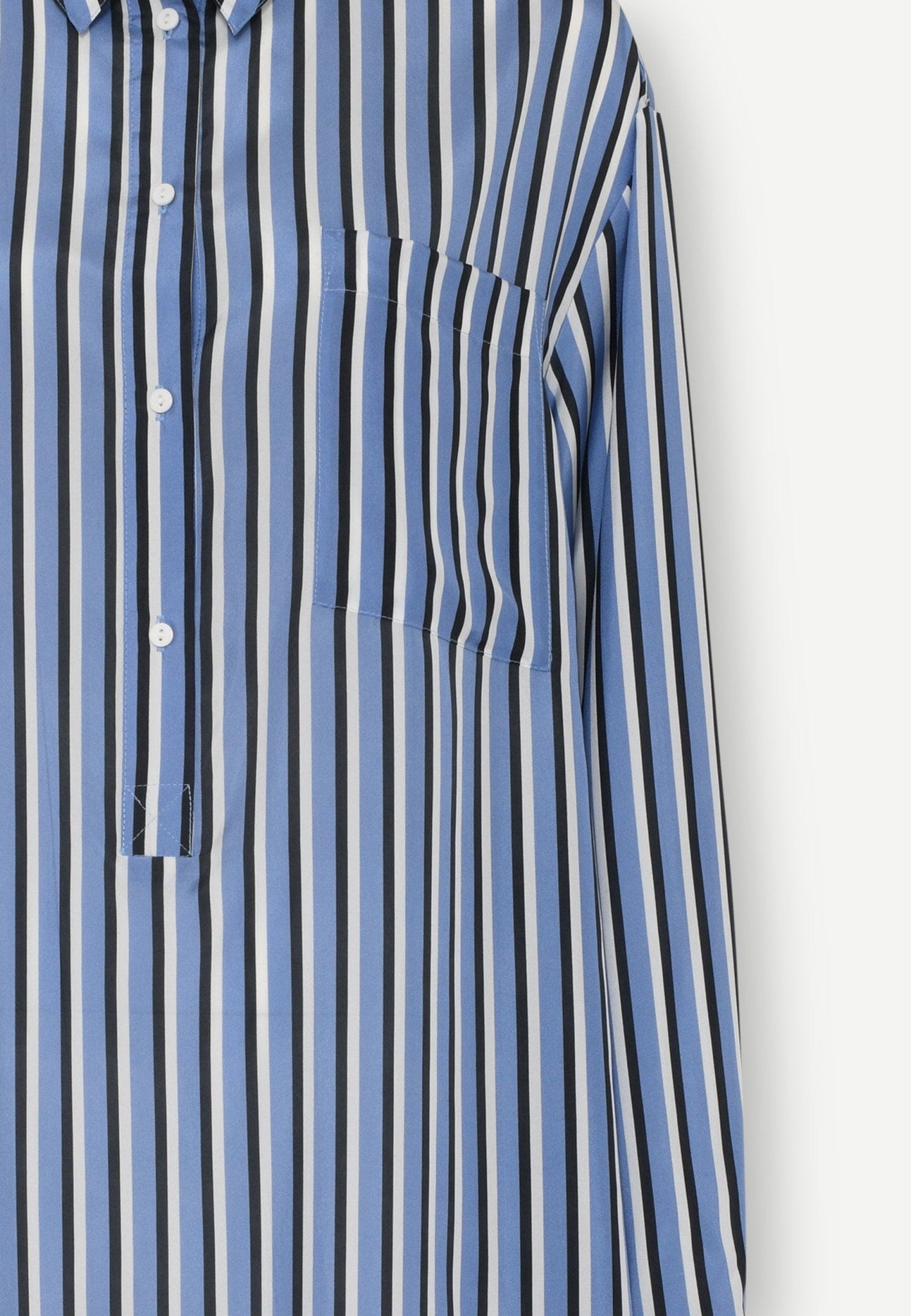 Meyer Dress - Navy Blue Stripe made by HERSKIND