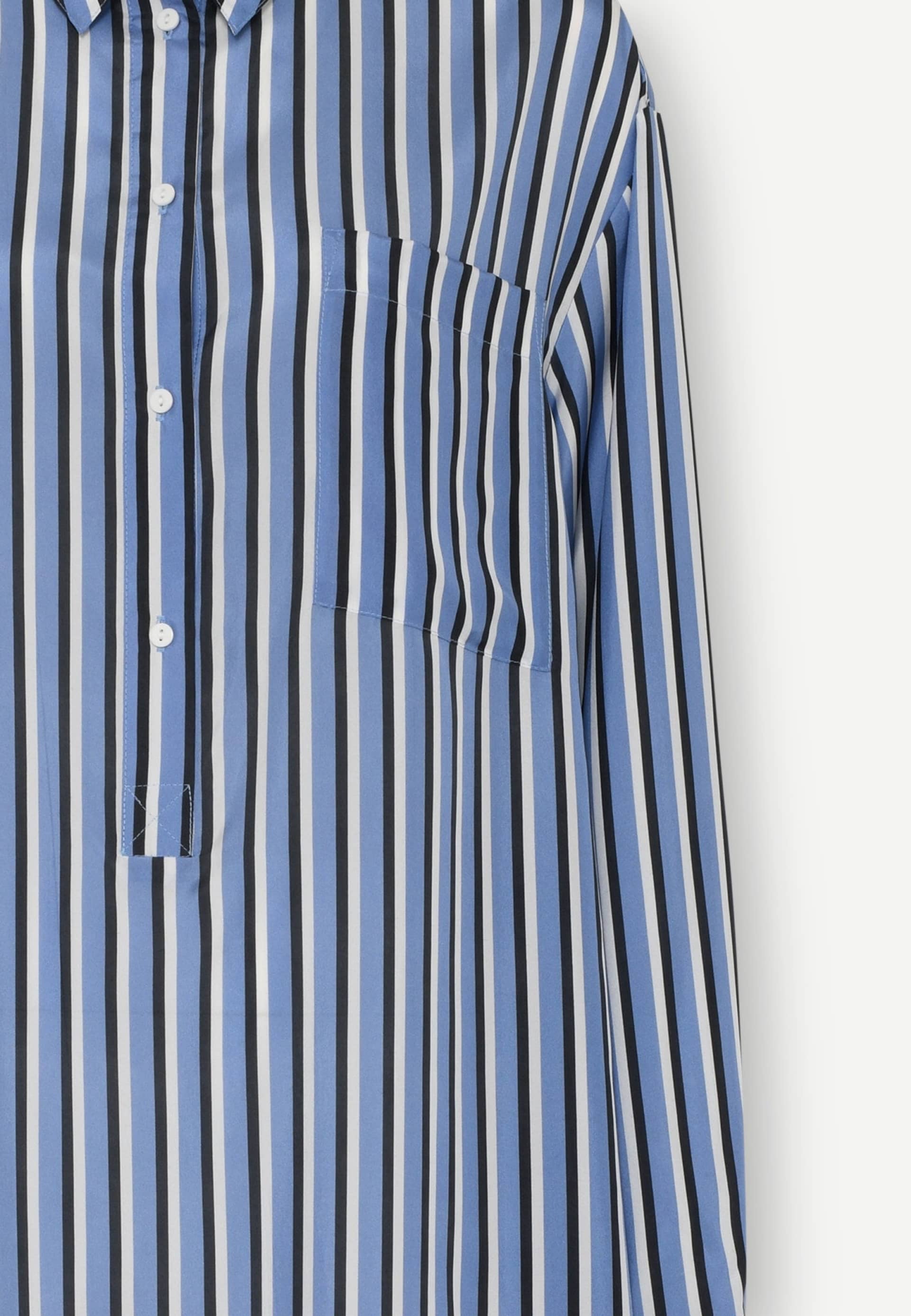 Meyer Dress - Navy Blue Stripe made by HERSKIND