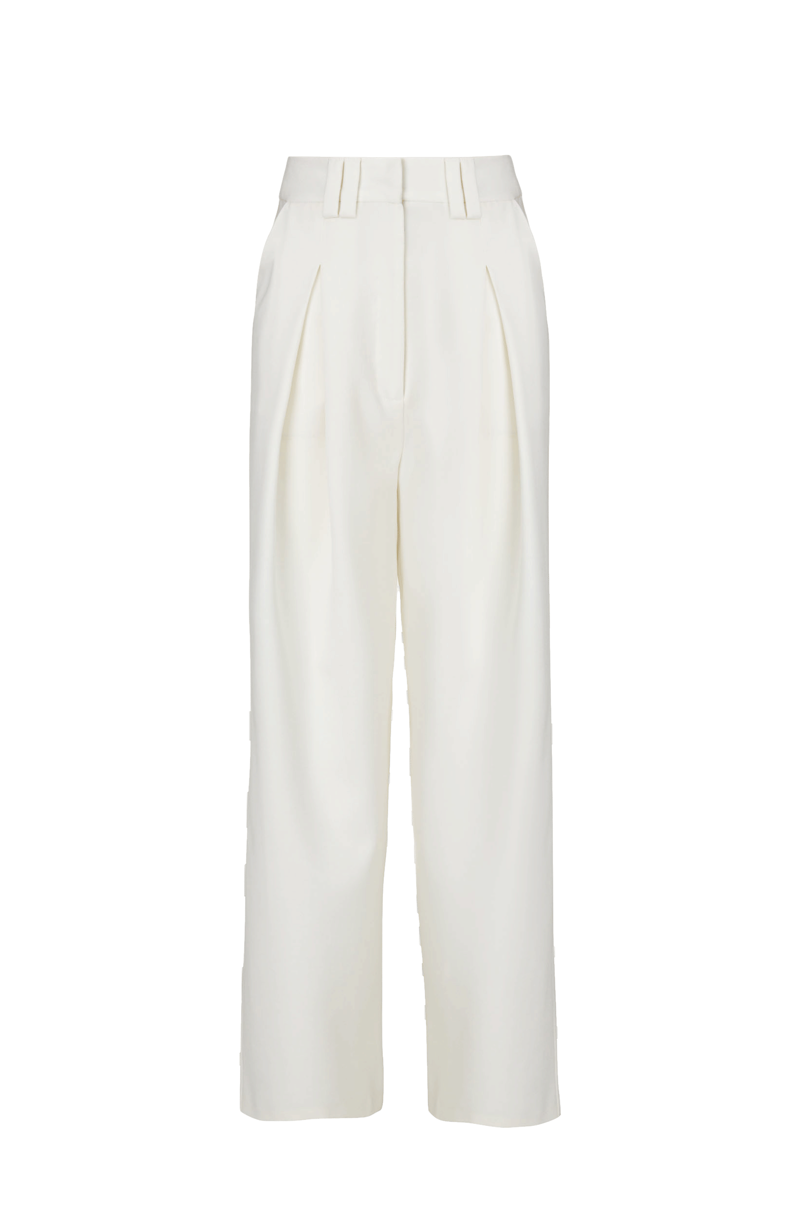 White Dream Trousers in White made by Vestiaire d'un Oiseau Libre