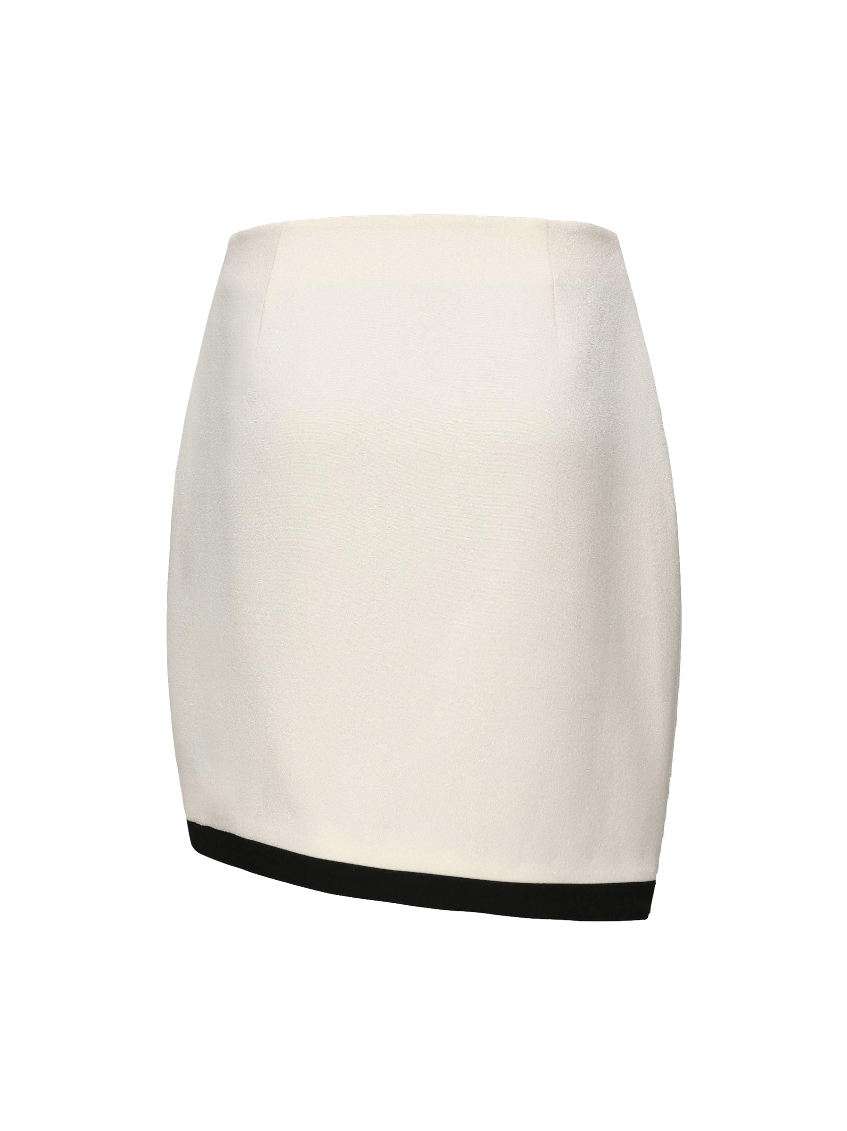 Brooke Skirt (Beige) in White made by Nana Jacqueline