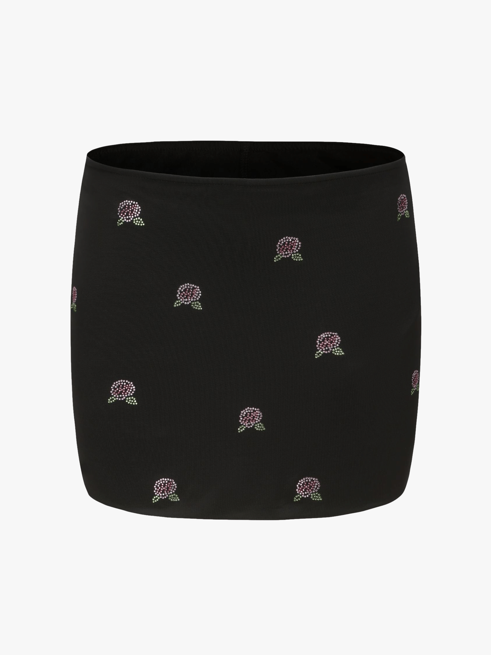 Rosana Embroidered Skirt (Black) in Black made by Nana Jacqueline