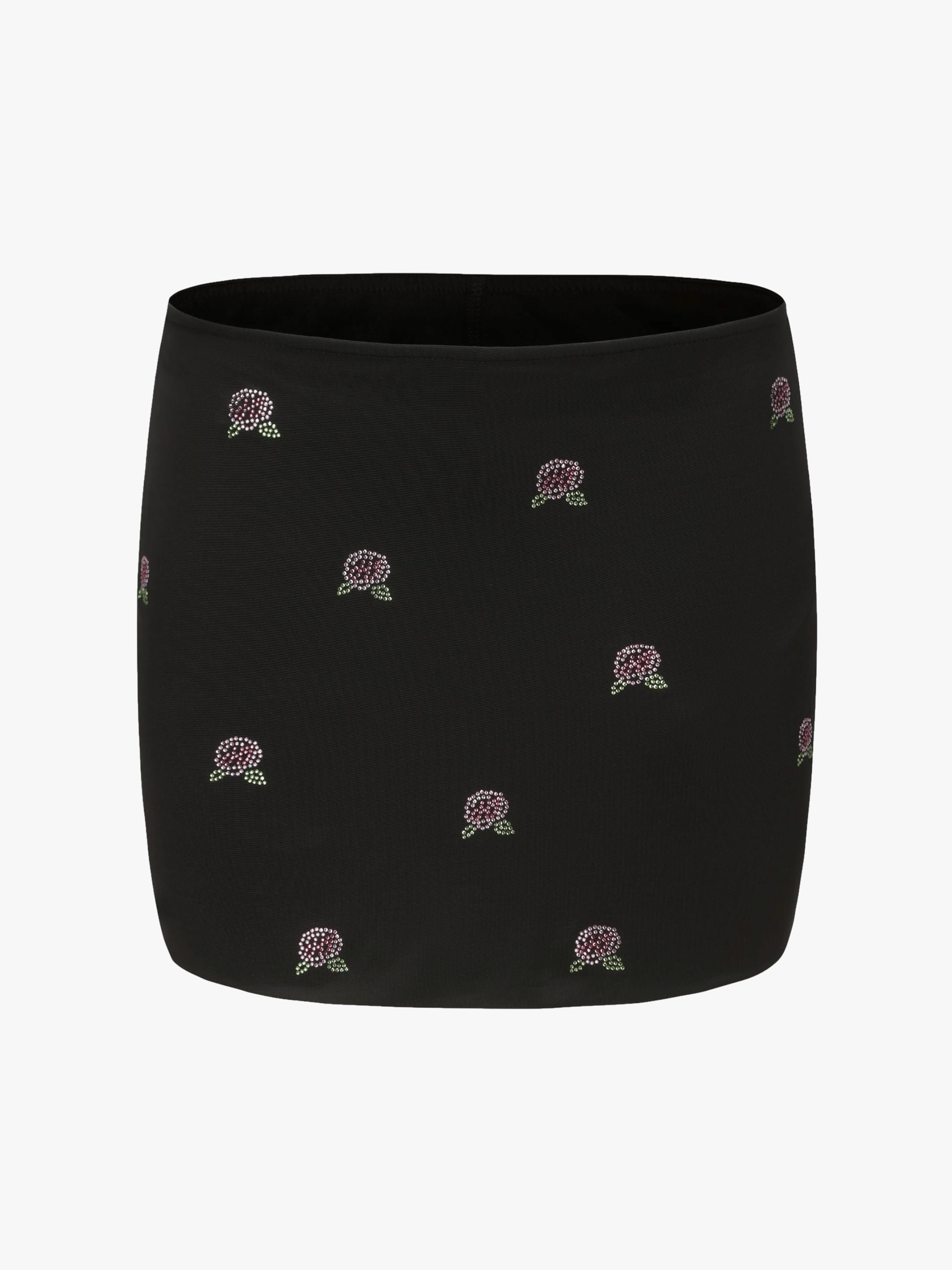 Rosana Embroidered Skirt (Black) in Black made by Nana Jacqueline