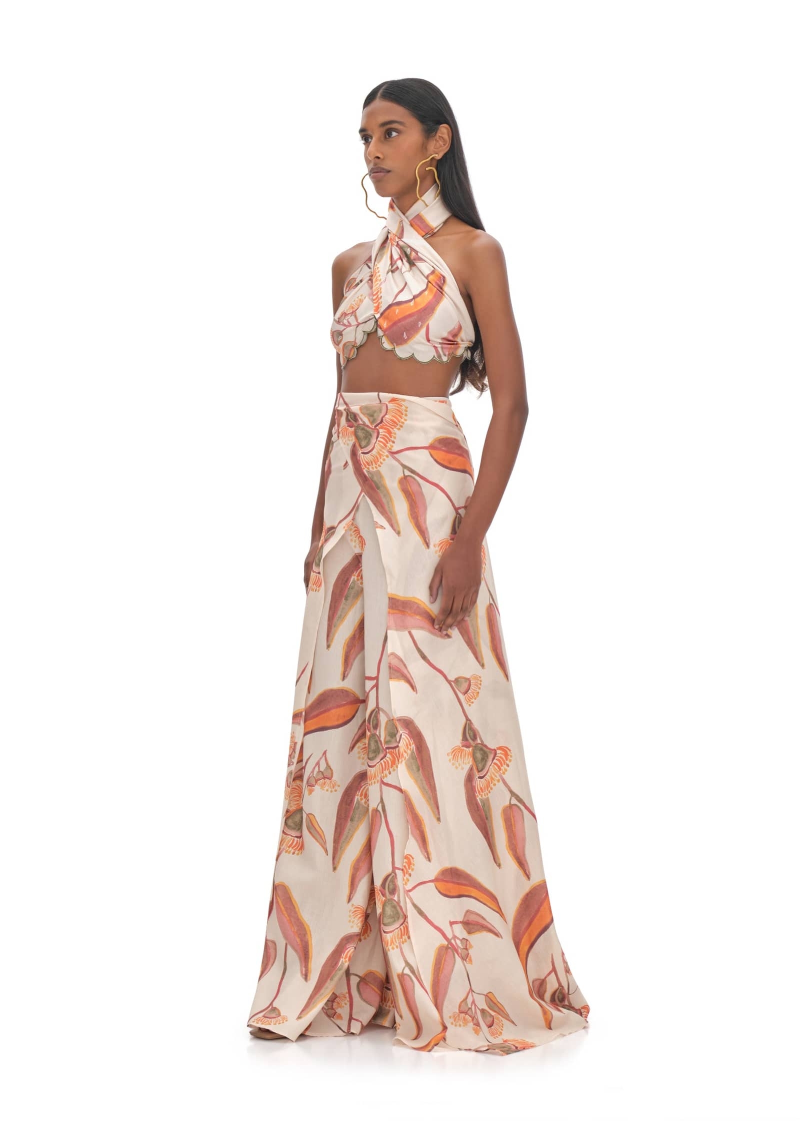 THEMA EUCALYPTUS PANTS made by Andrea Iyamah